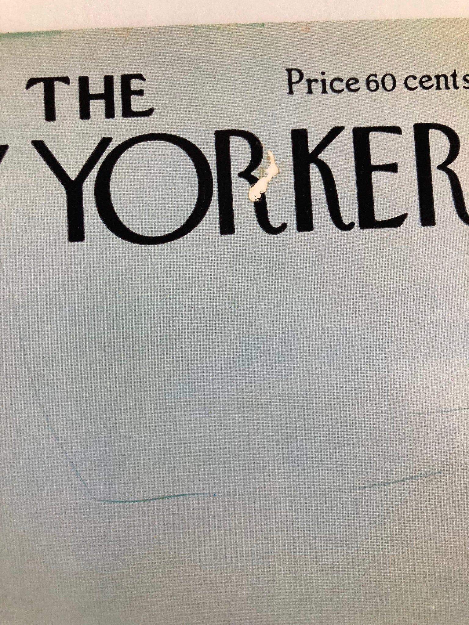 COVER ONLY The New Yorker October 27 1975 Chickens by Gretchen Simpson No Label