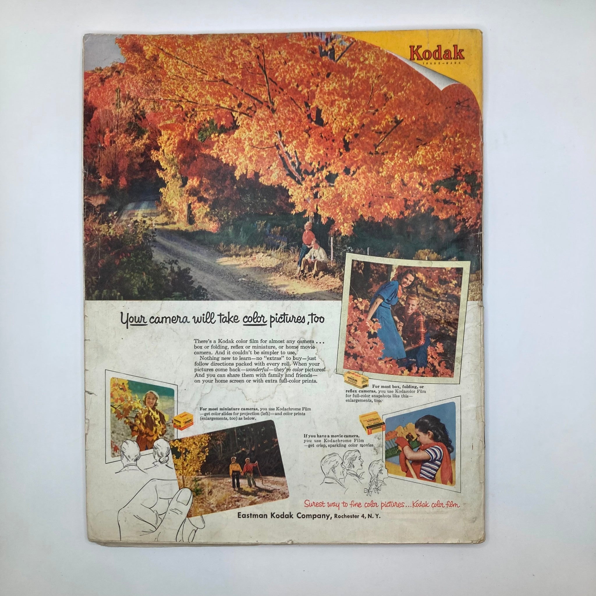 Saturday Evening Post Magazine October 17 1953 As Autumn - John Falter