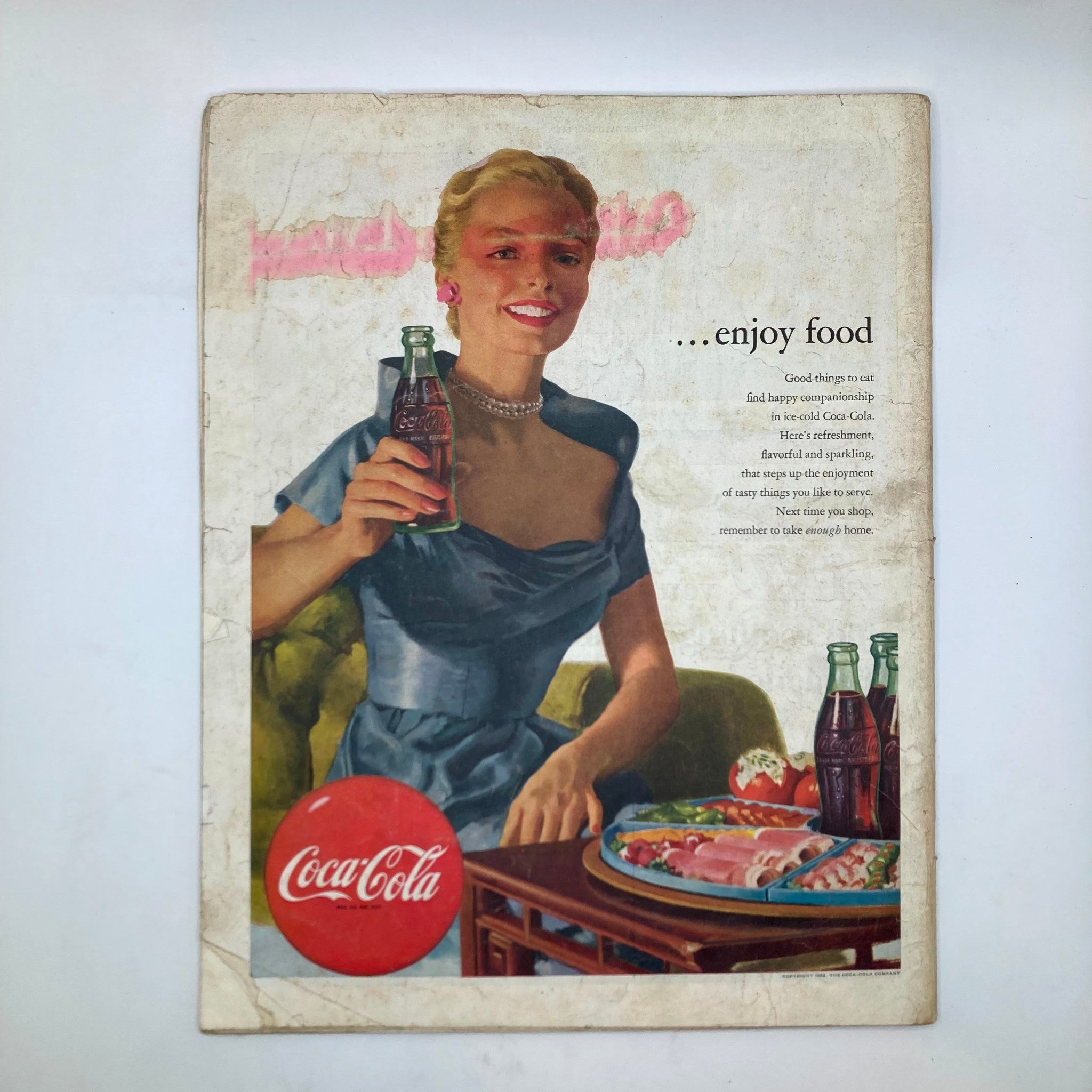 Saturday Evening Post Magazine July 12 1952 Bill Waterwings - Mead Schaeffer