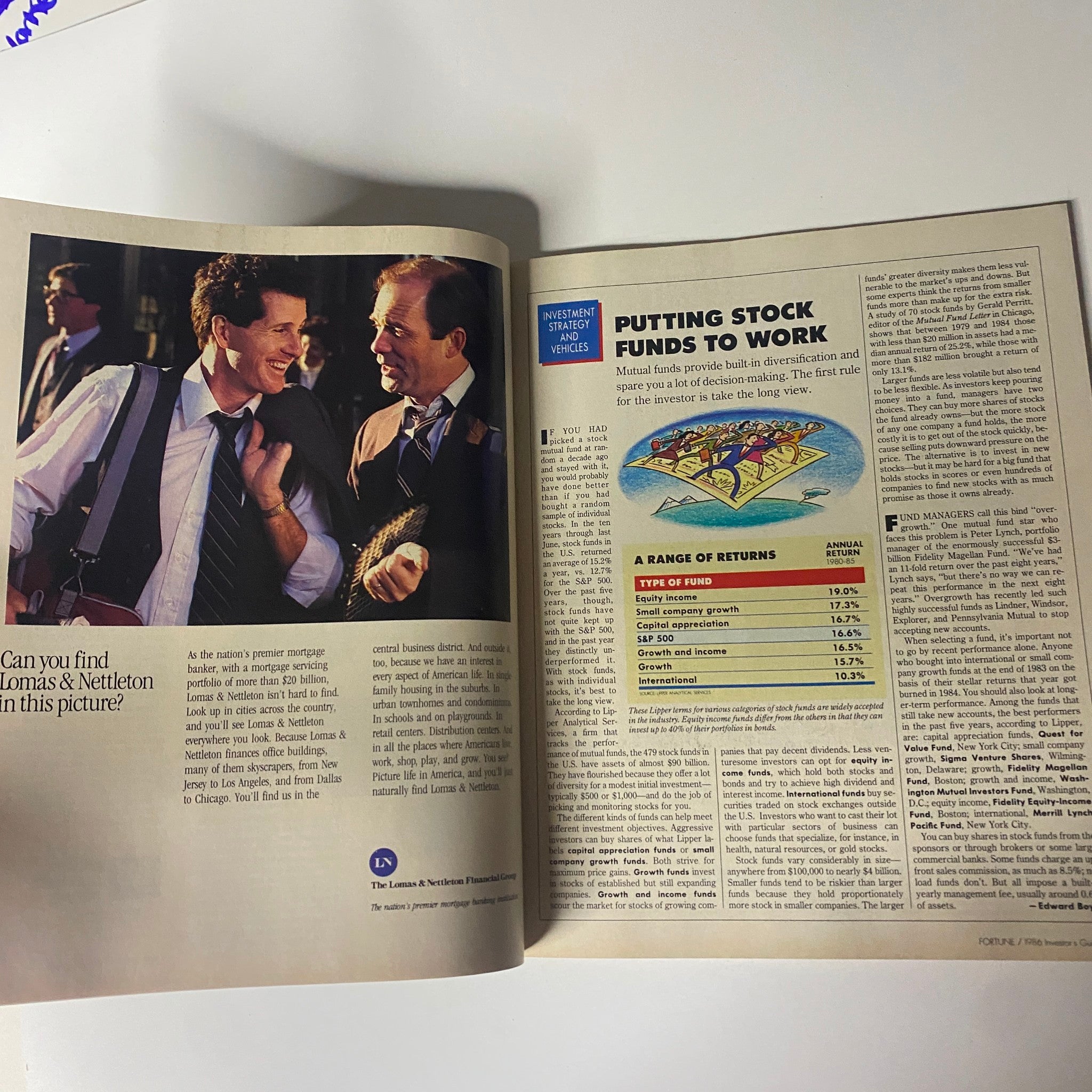 Fortune Magazine Fall 1985 The 1986 Investor's Guide Special Issue