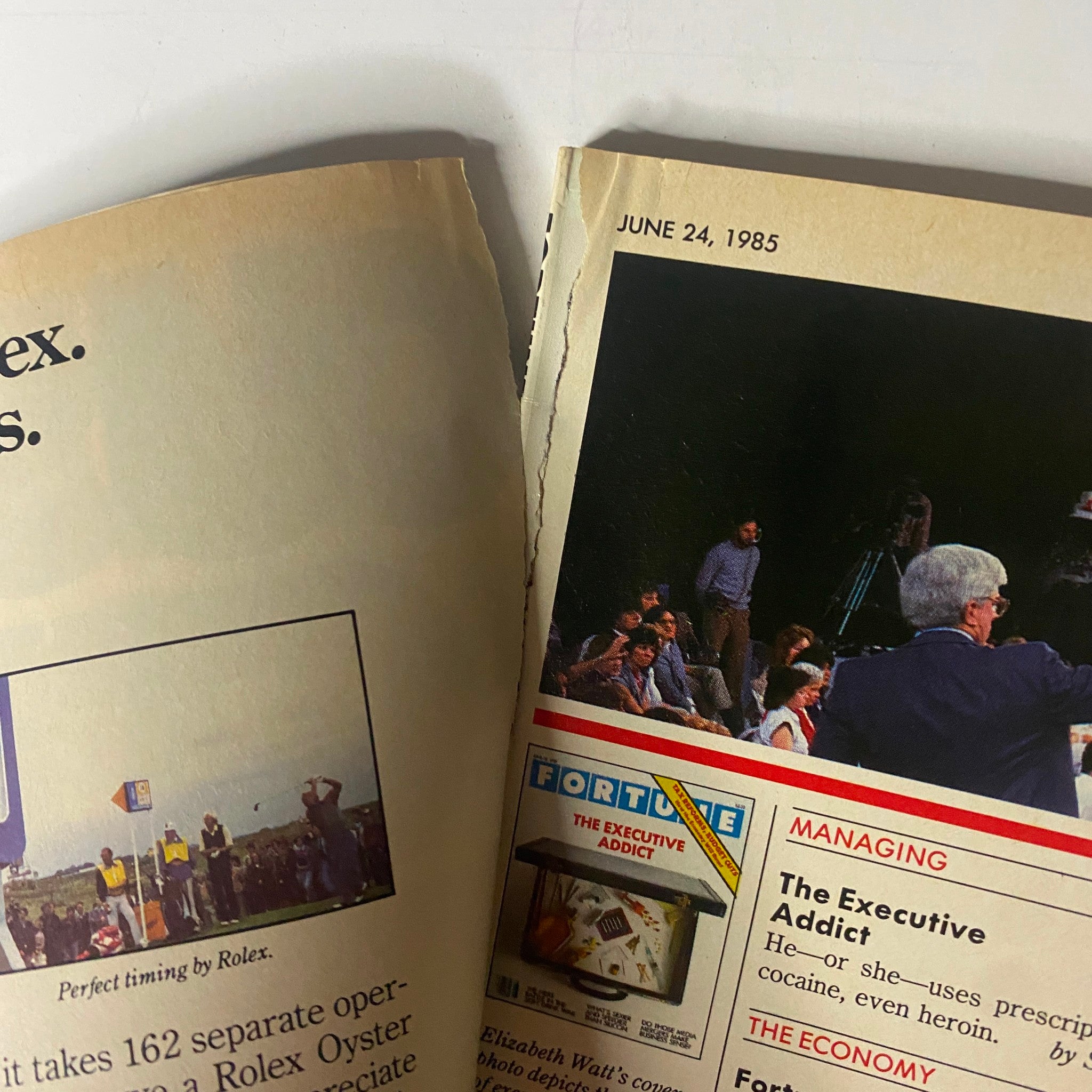 Fortune Magazine June 24, 1985 The Executive Addict
