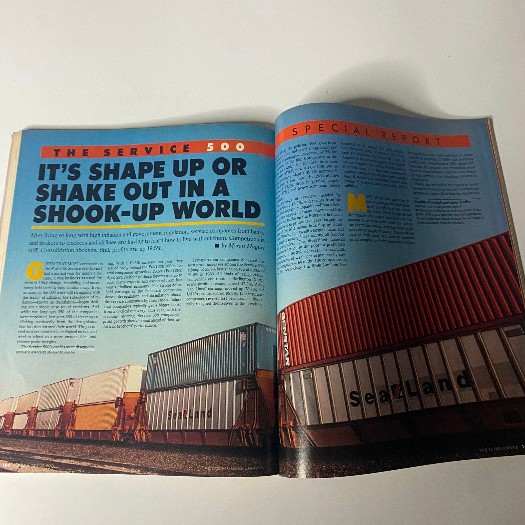 Fortune Magazine June 10, 1985 The Largest U.S. Non Industrial Corporations