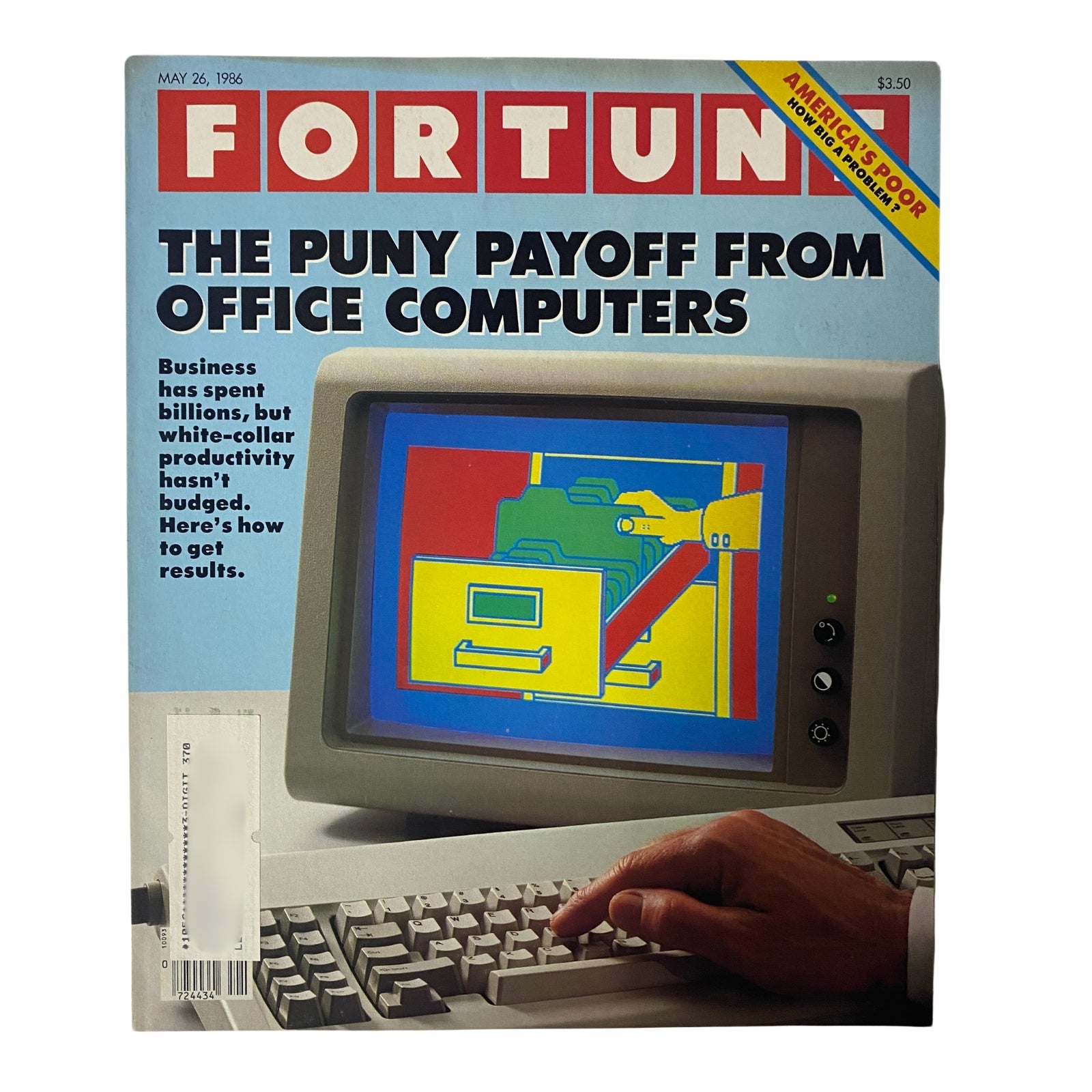 Fortune Magazine May 26, 1986 The Puny Payoff From Office Computers