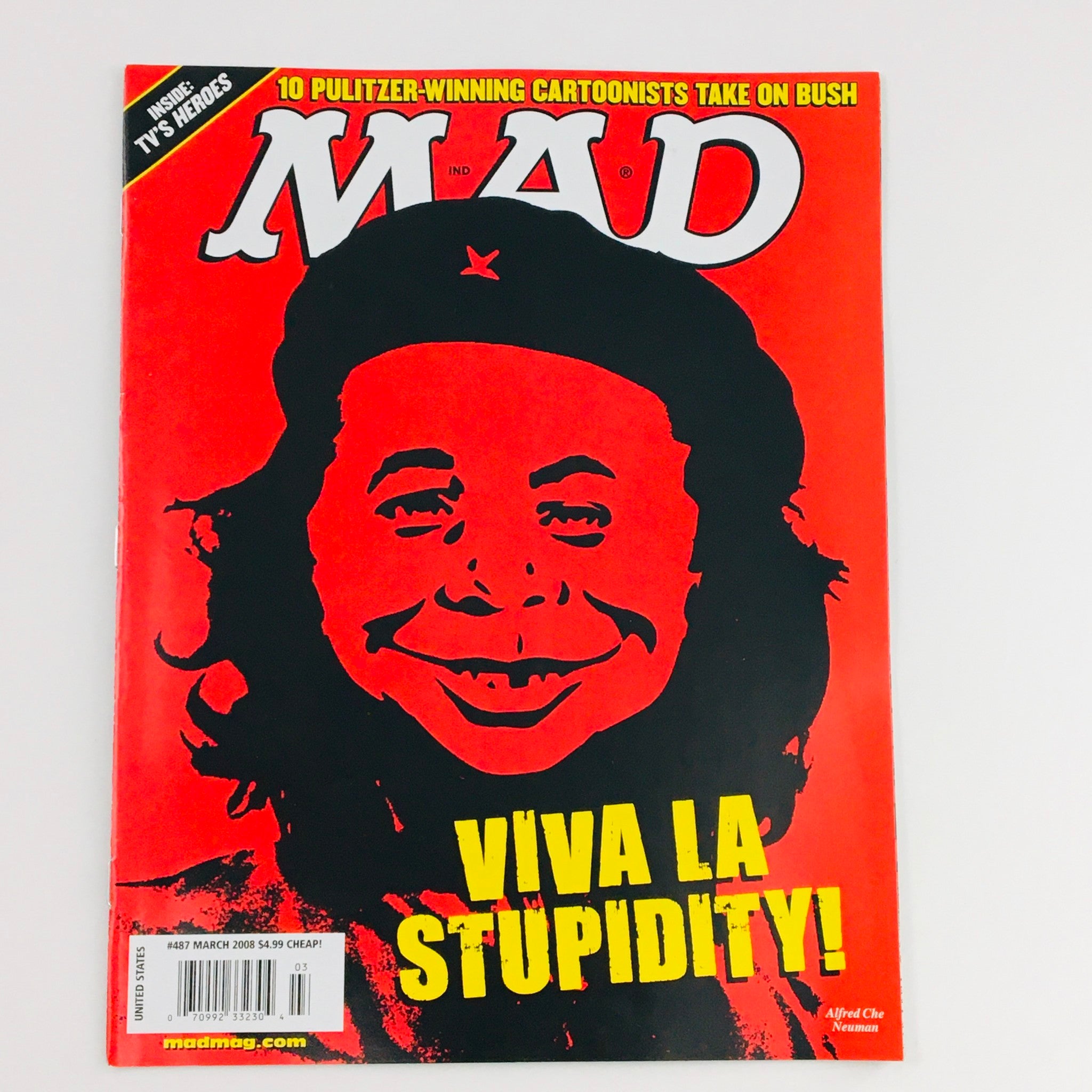 Mad Magazine March 2008 No. 487 Viva La Stupidity Very Fine VF 8.0