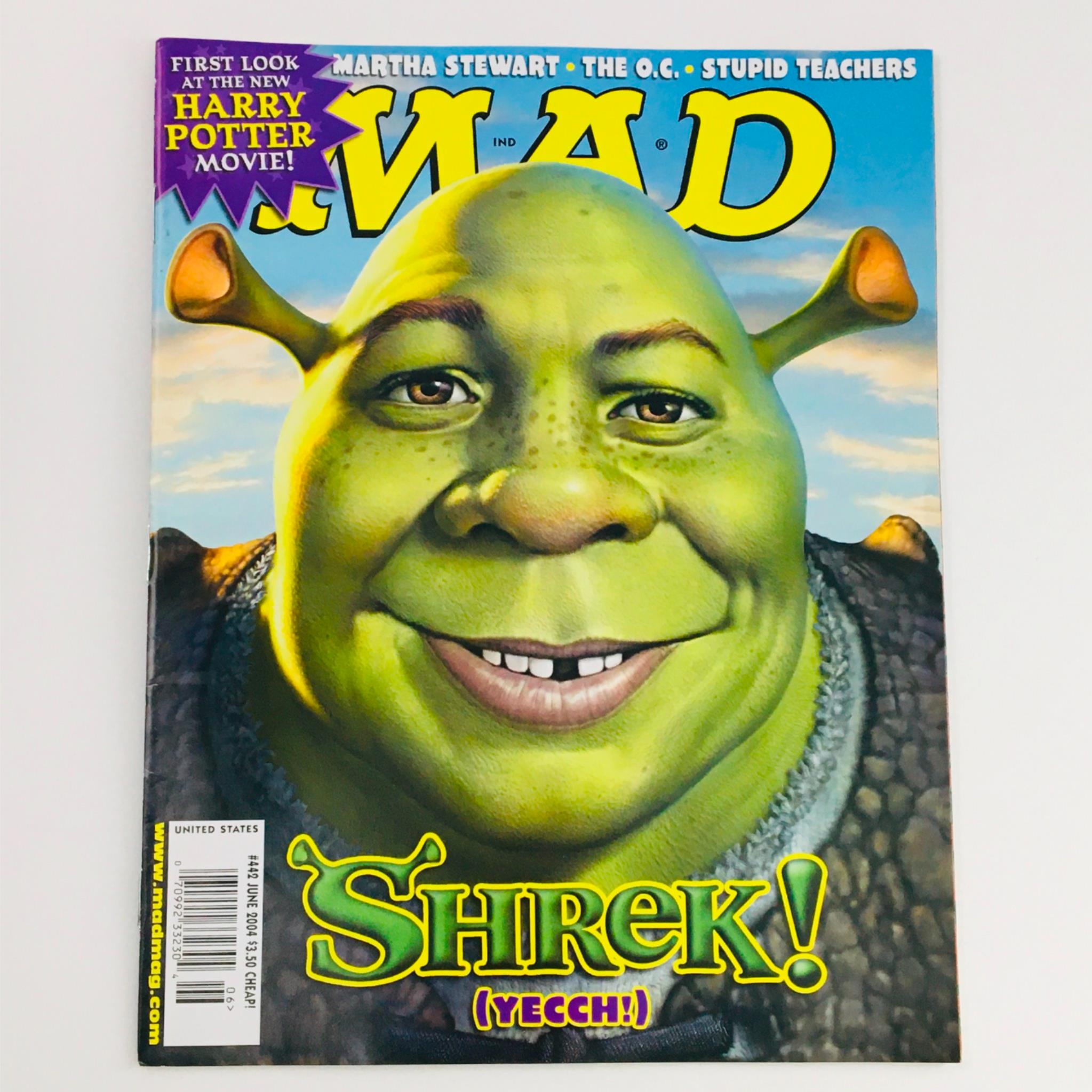 Mad Magazine June 2004 No. 442 Shrek! Very Fine VF 8.0