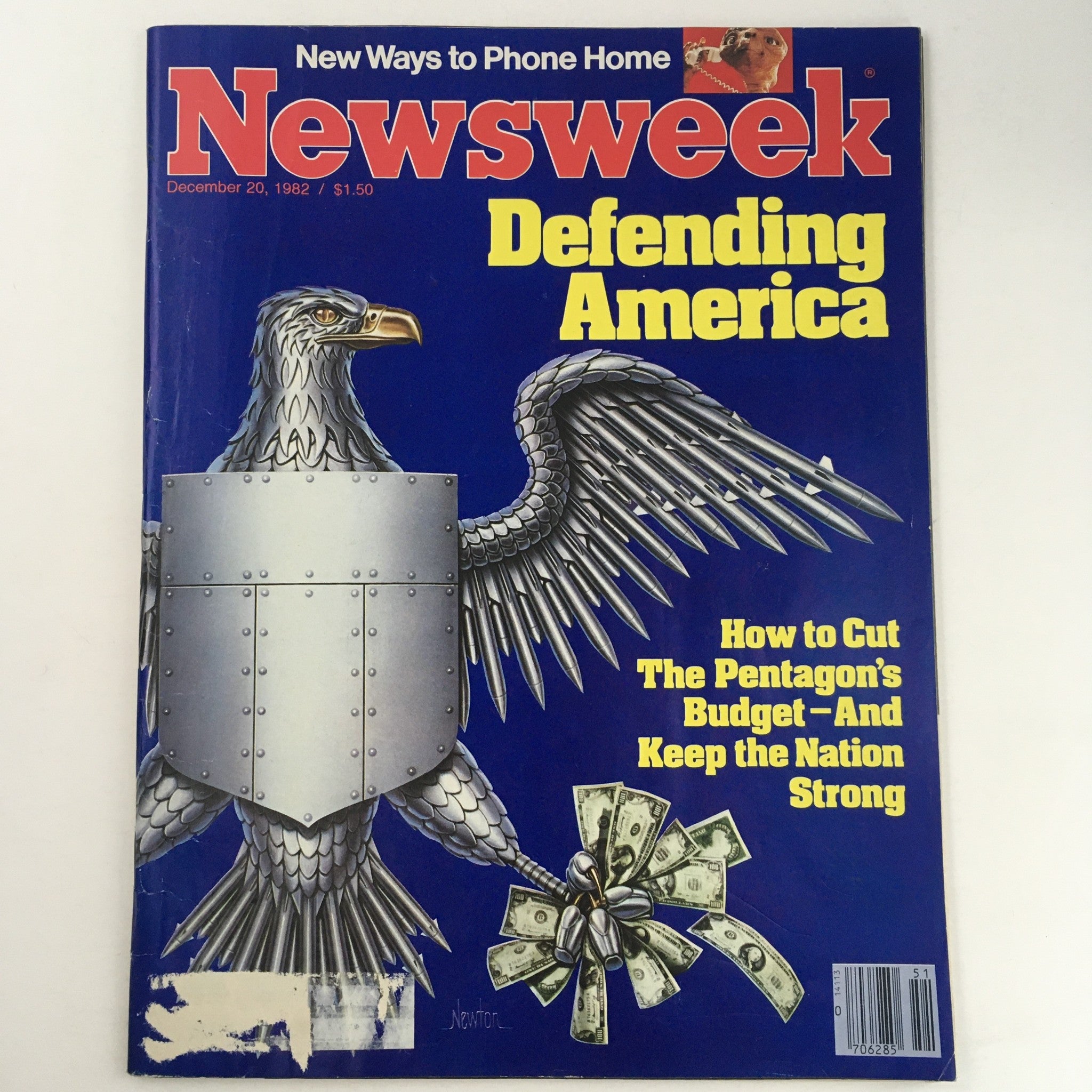 Newsweek Magazine December 20 1982 Defending America & Cut The Pentagon's Budget