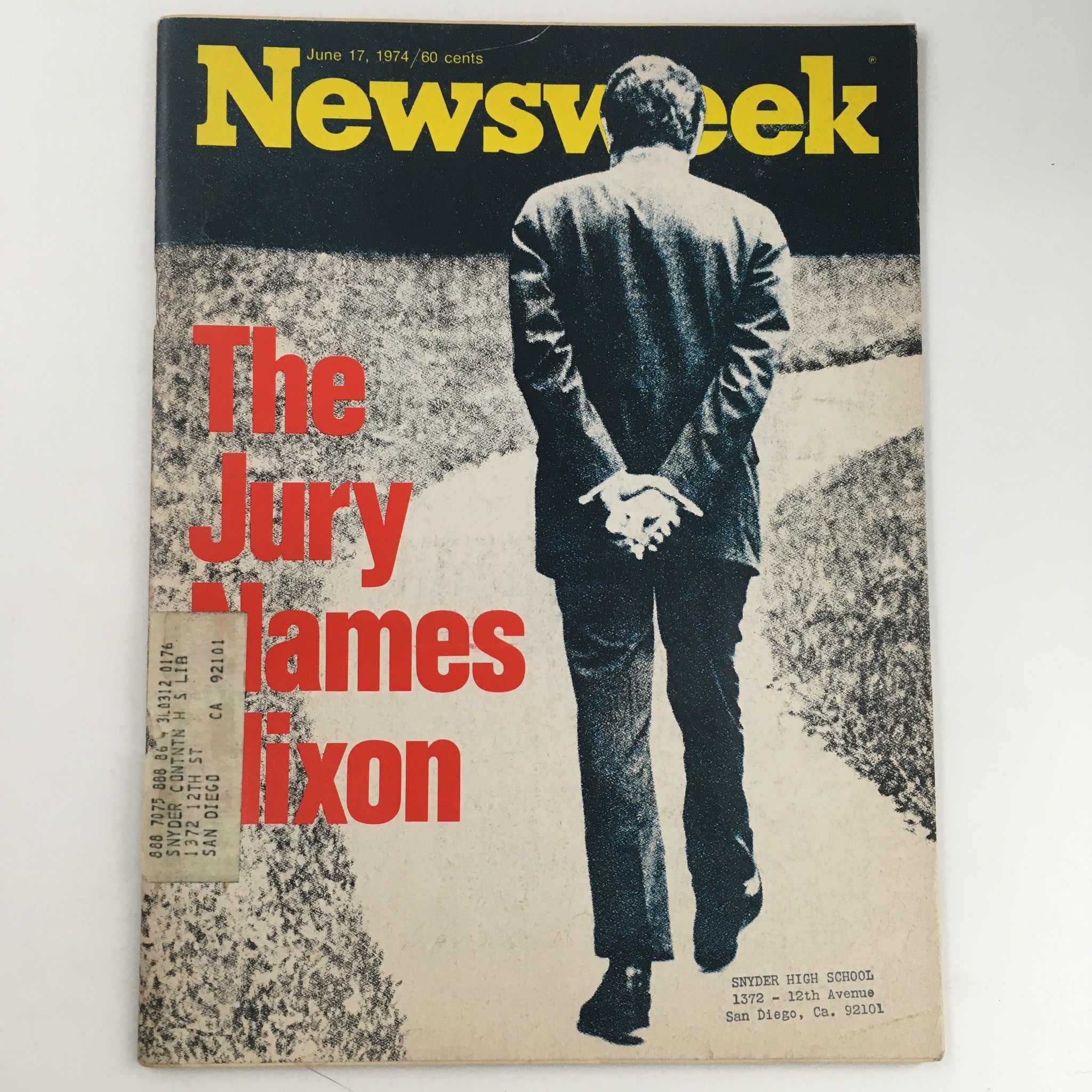 Newsweek Magazine June 17 1974 The Jury Names Richard Nixon Feature