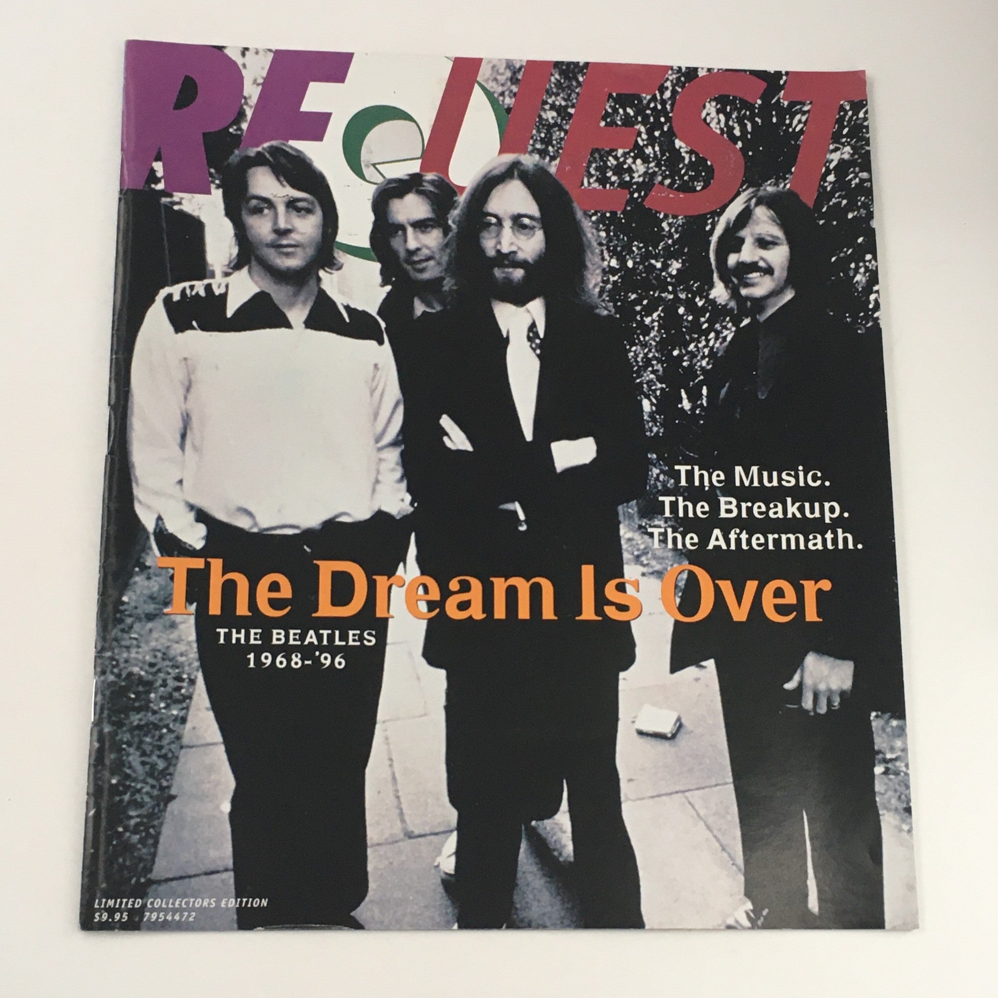 Request Magazine 1996 The Dream Is Over, The Beatles 1968-1996, VG