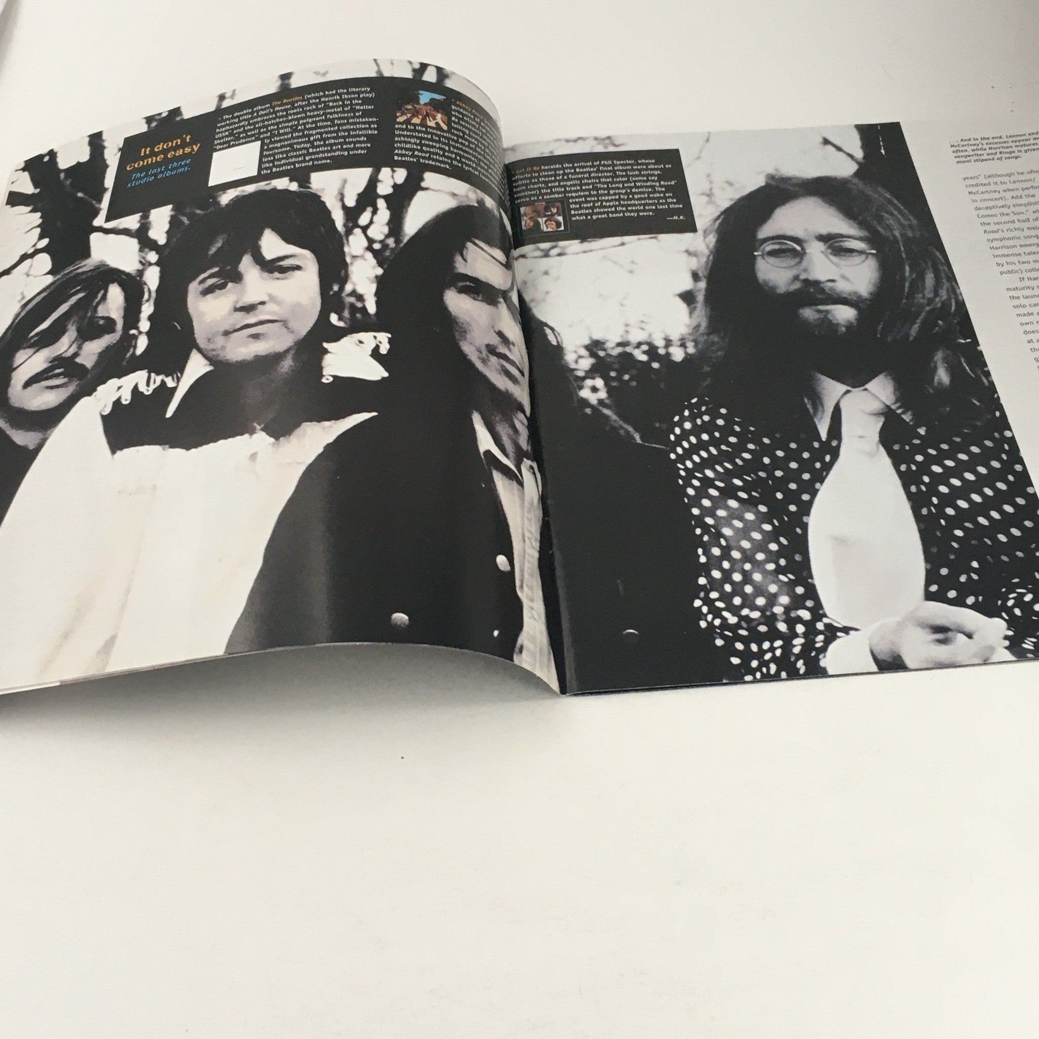 Request Magazine 1996 The Dream Is Over, The Beatles 1968-1996, VG