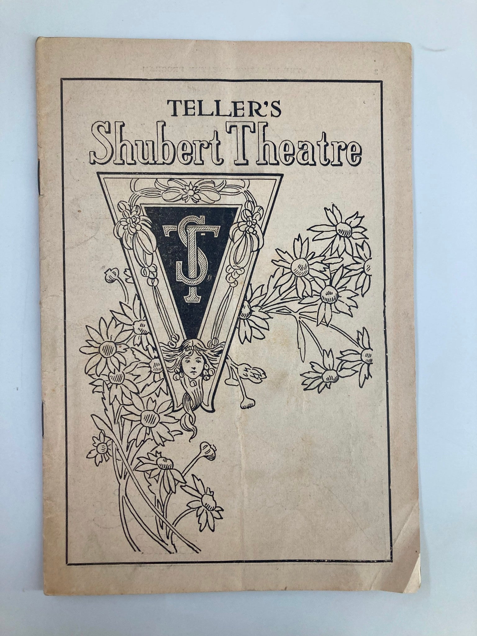 1924 Teller's Shubert Theatre Seventh Heaven A Play by Austin Strong