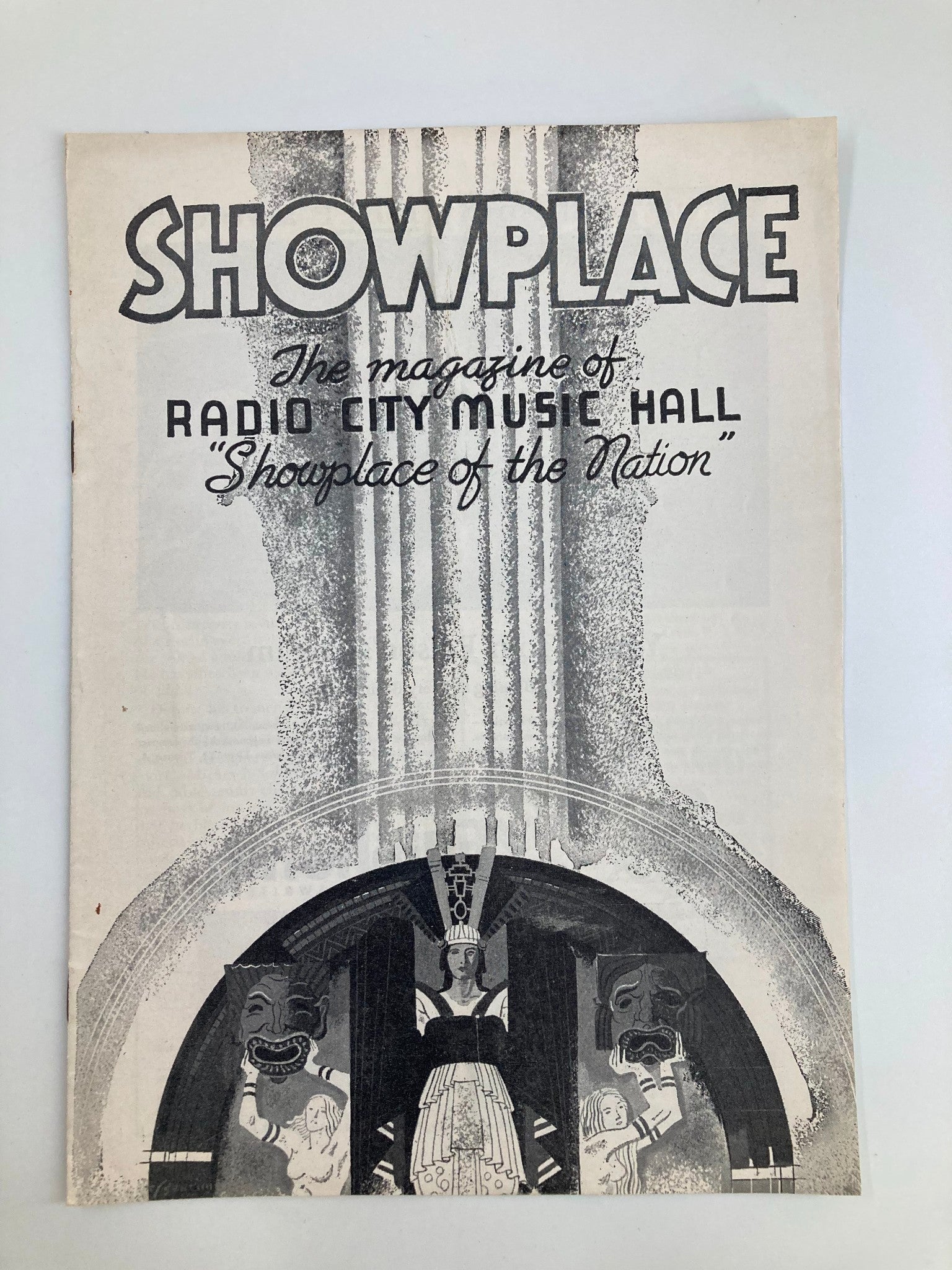 1940 Show Place Radio City Music Hall Showplace of the Nation