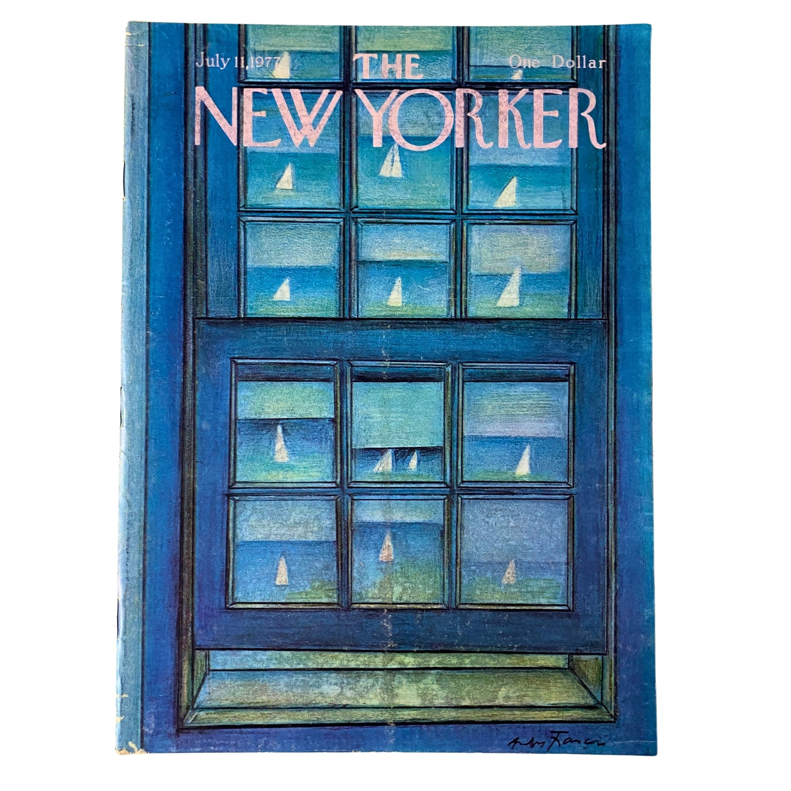 The New Yorker Full Magazine July 11, 1977 Andre Francois Cover