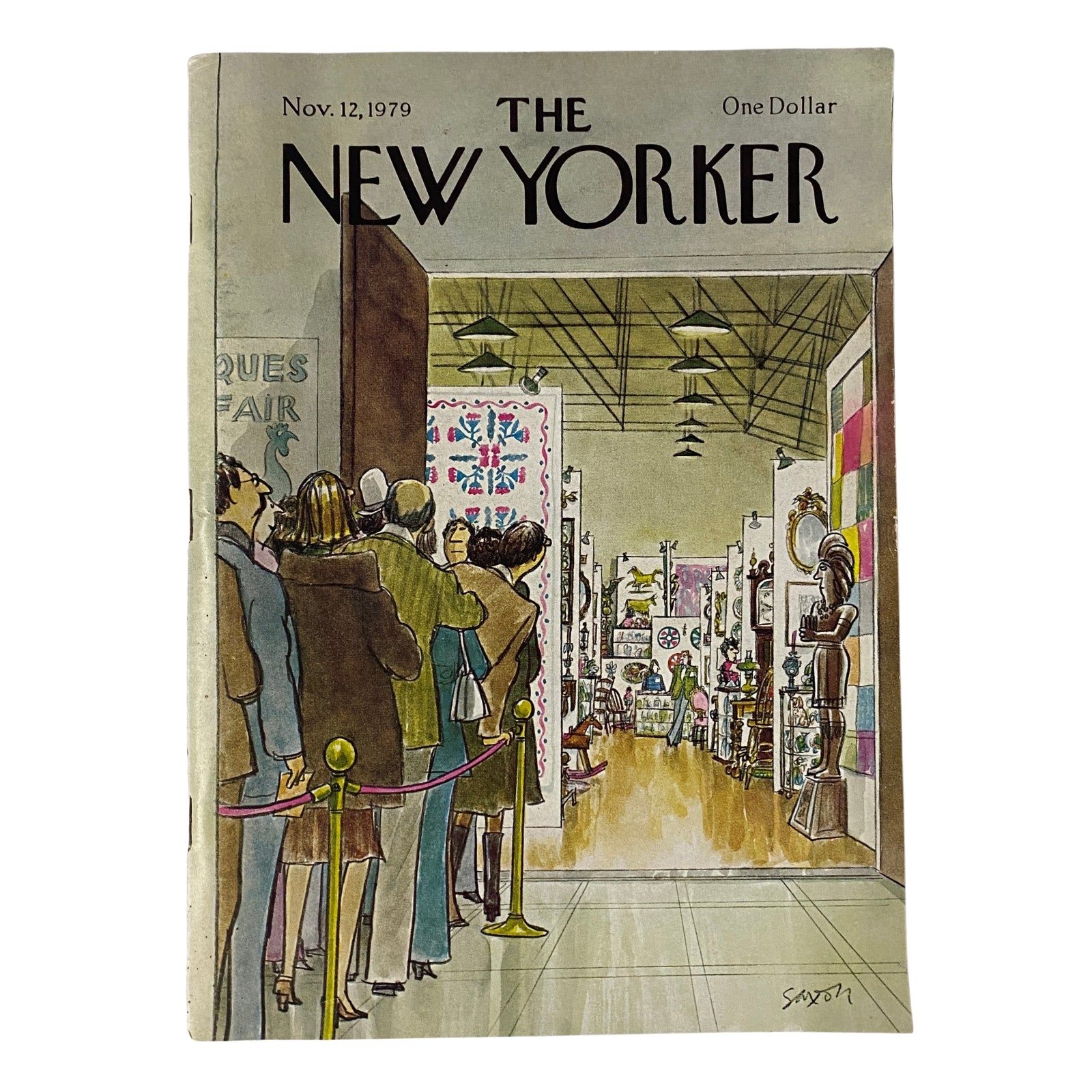 The New Yorker Full Magazine November 12, 1979 Charles Saxon Cover VG