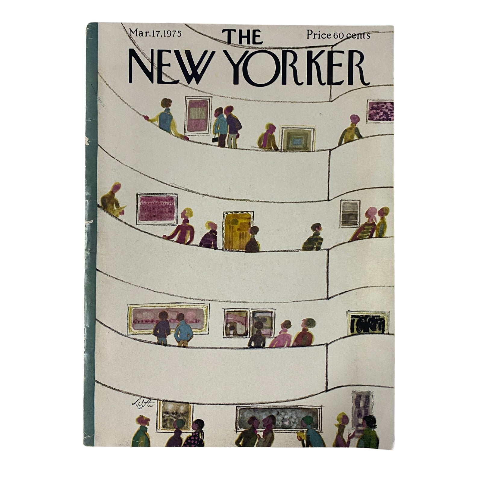 The New Yorker Full Magazine March 17, 1975 Laura Jean Allen Cover