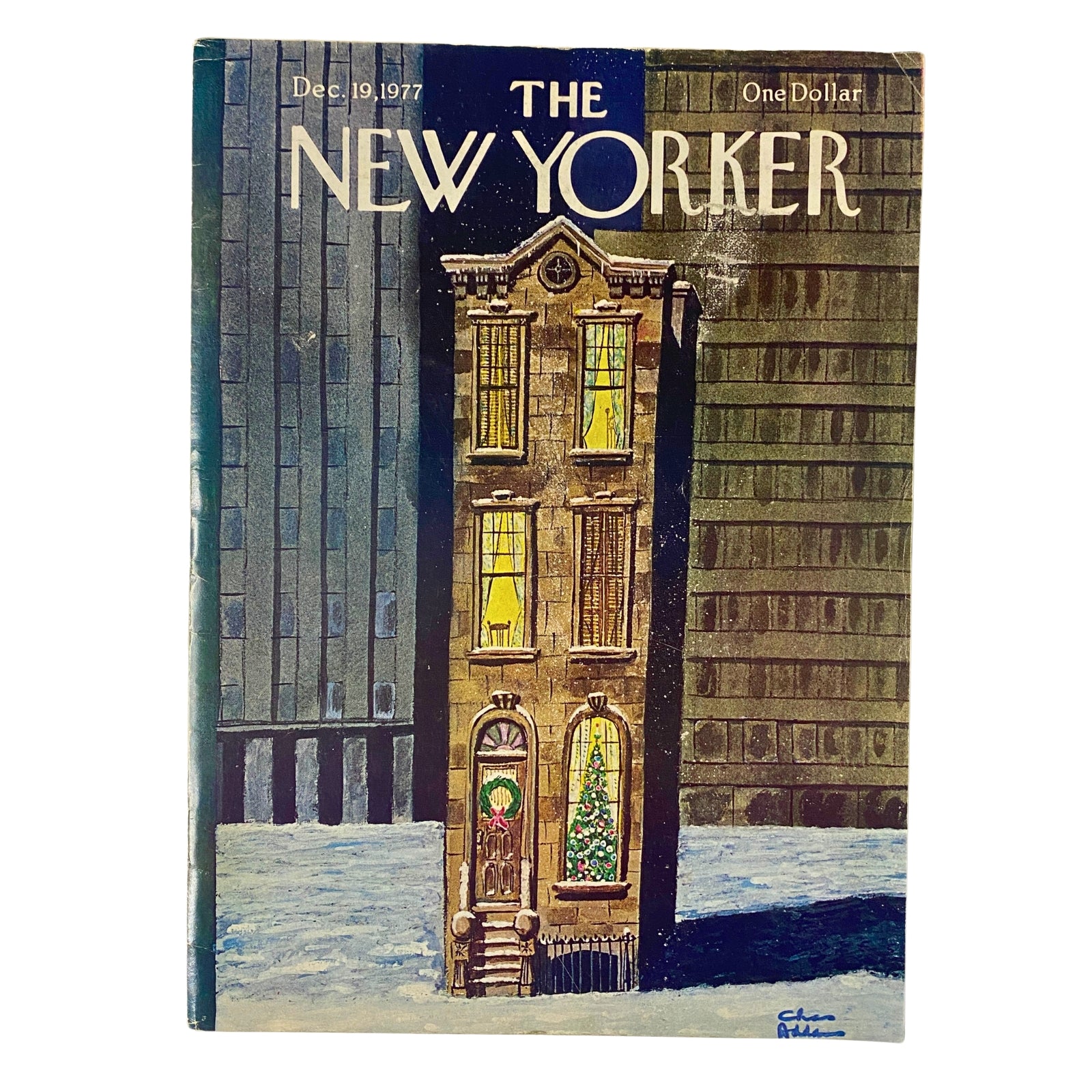 The New Yorker Full Magazine December 19, 1977 Charles Addams Cover