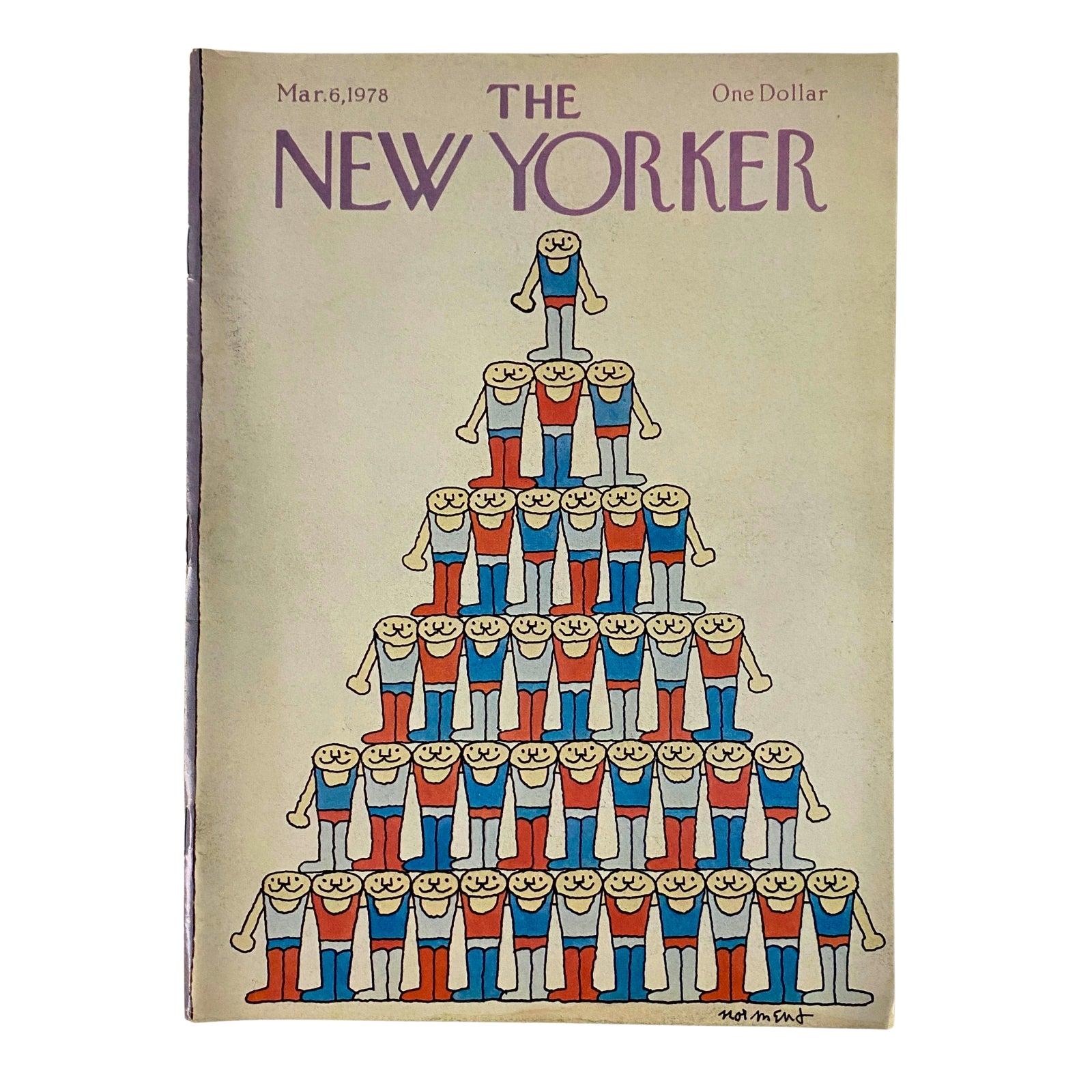 The New Yorker Full Magazine March 6, 1978 John Norment Cover