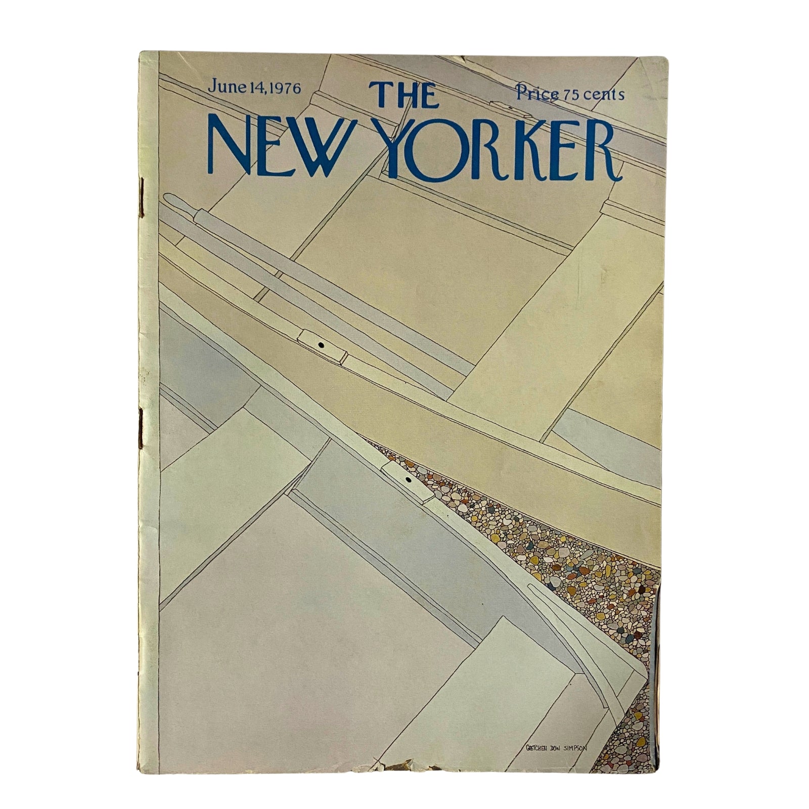 The New Yorker Full Magazine June 14, 1976 Gretchen Dow Simpson Cover