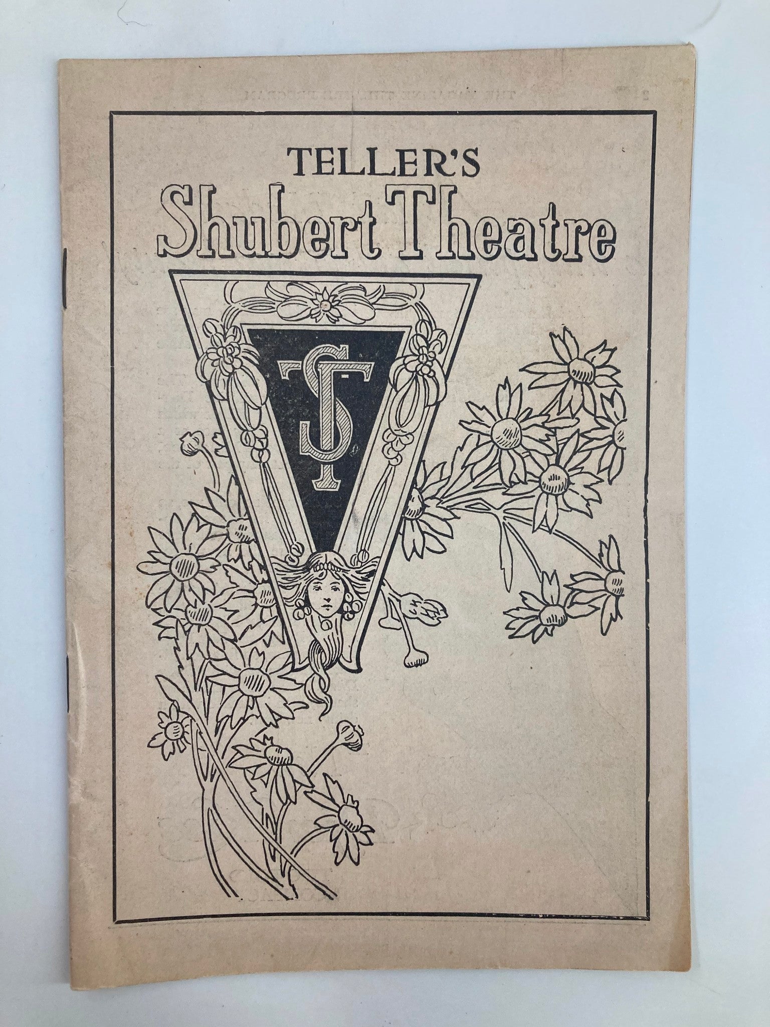 1924 Teller's Shubert Theatre Seventh Heaven by Austin Strong