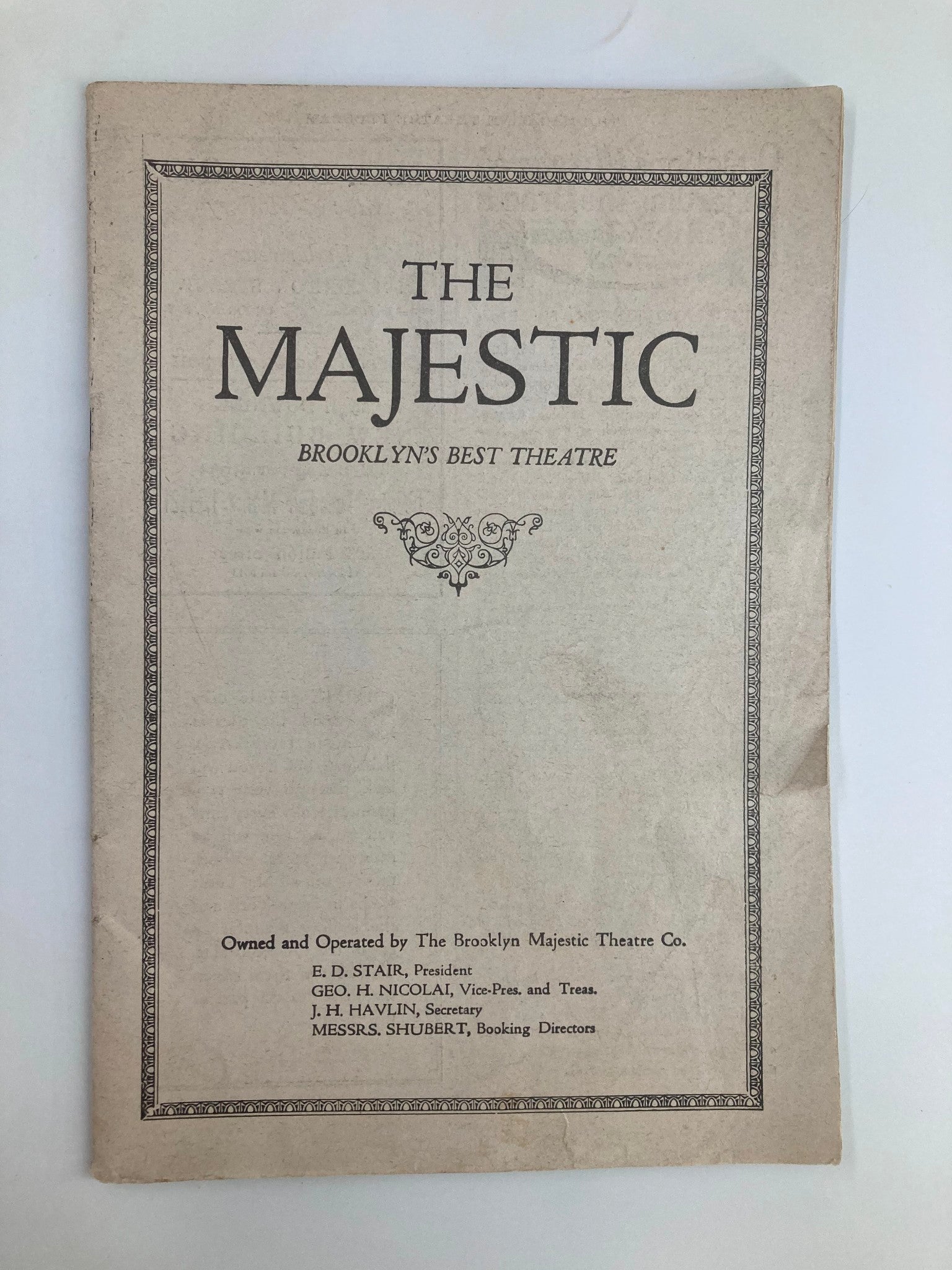 1921 The Majestic The Corn Exchange Bank Doris Keane in Romance