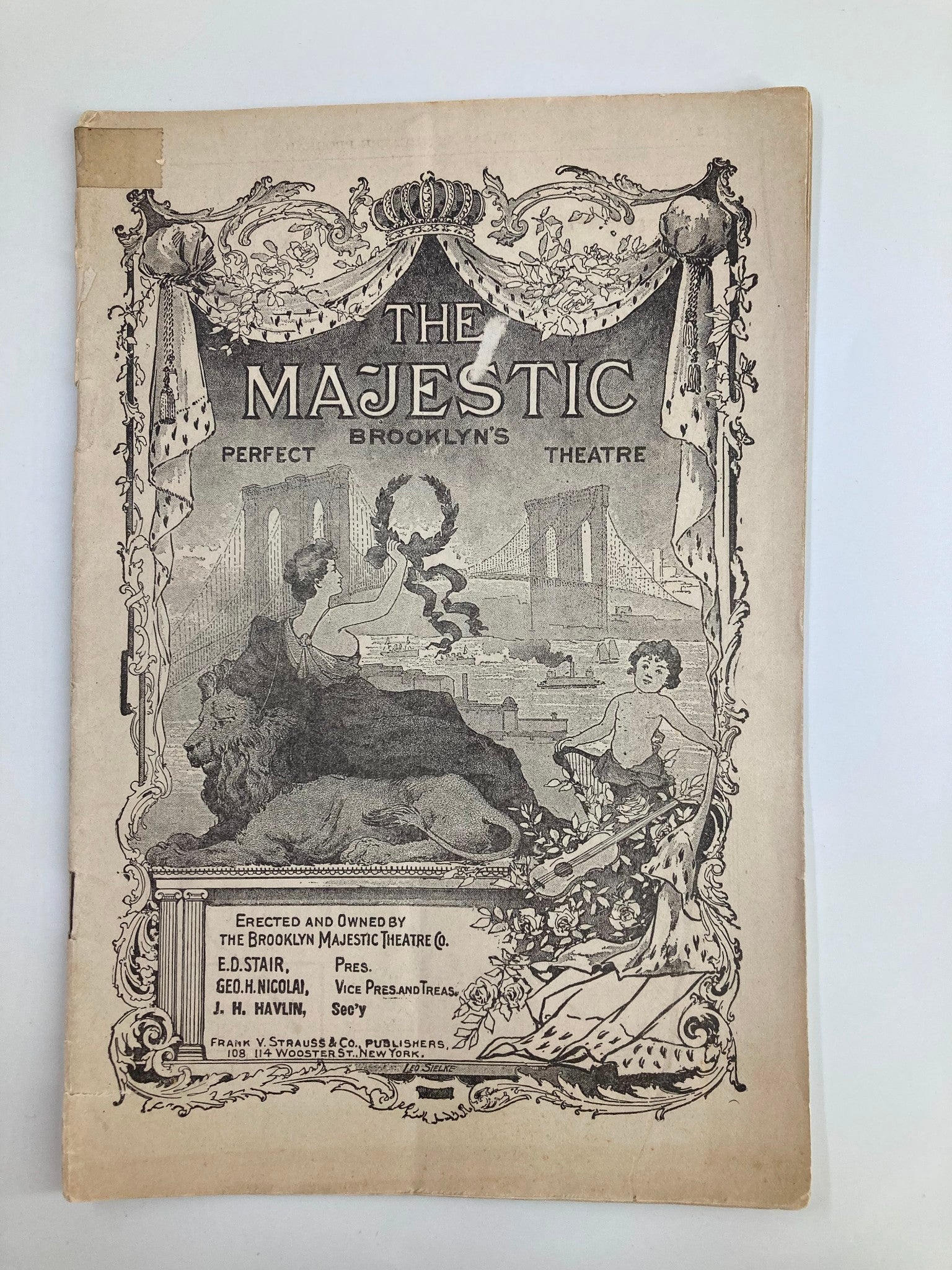 1914 The Majestic Theatre Within The Law by Bayard Veiller with Jane Cowl