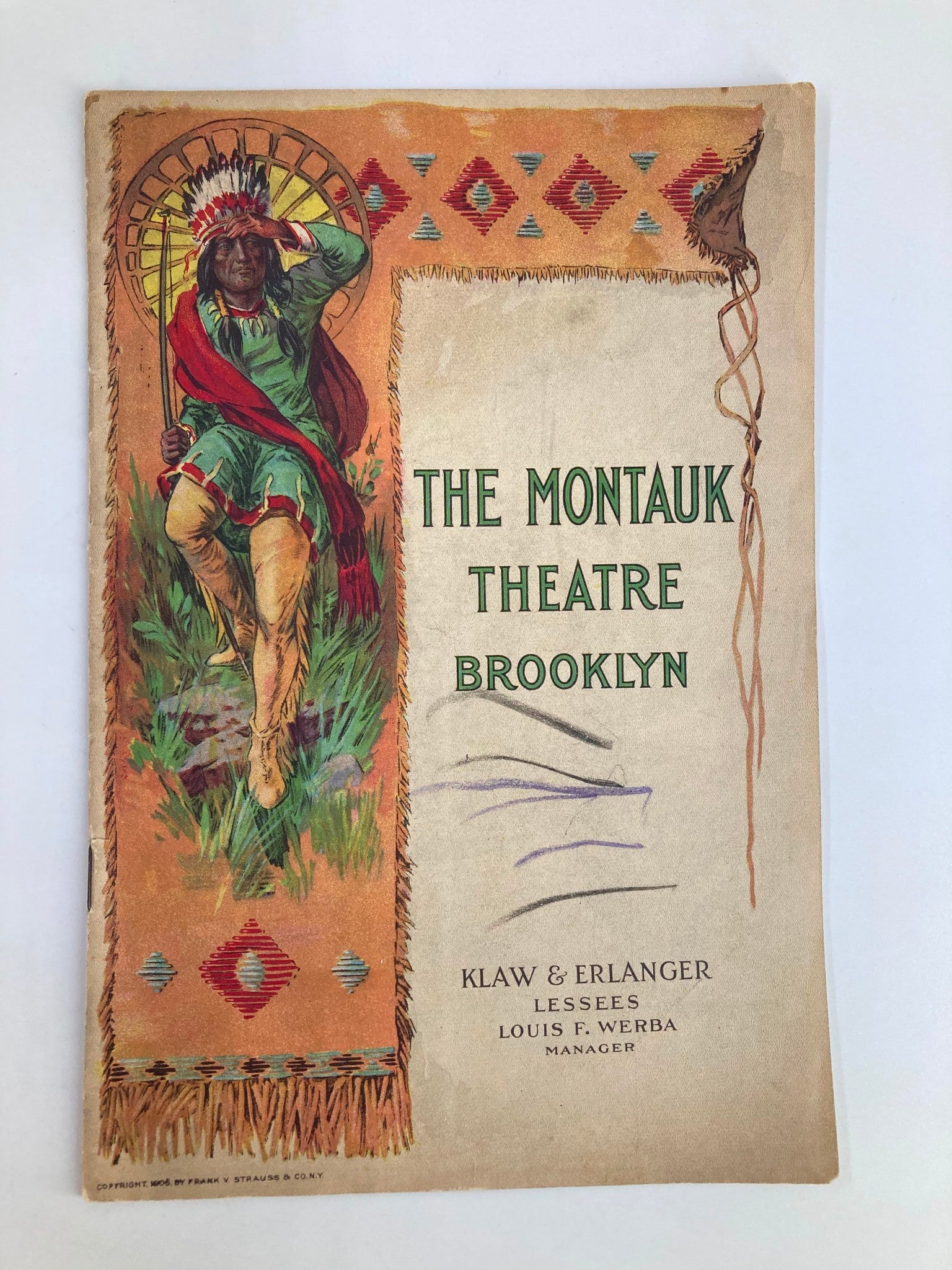 1918 The Montauk Theatre David Belasco Presents The Boomerang A Comedy