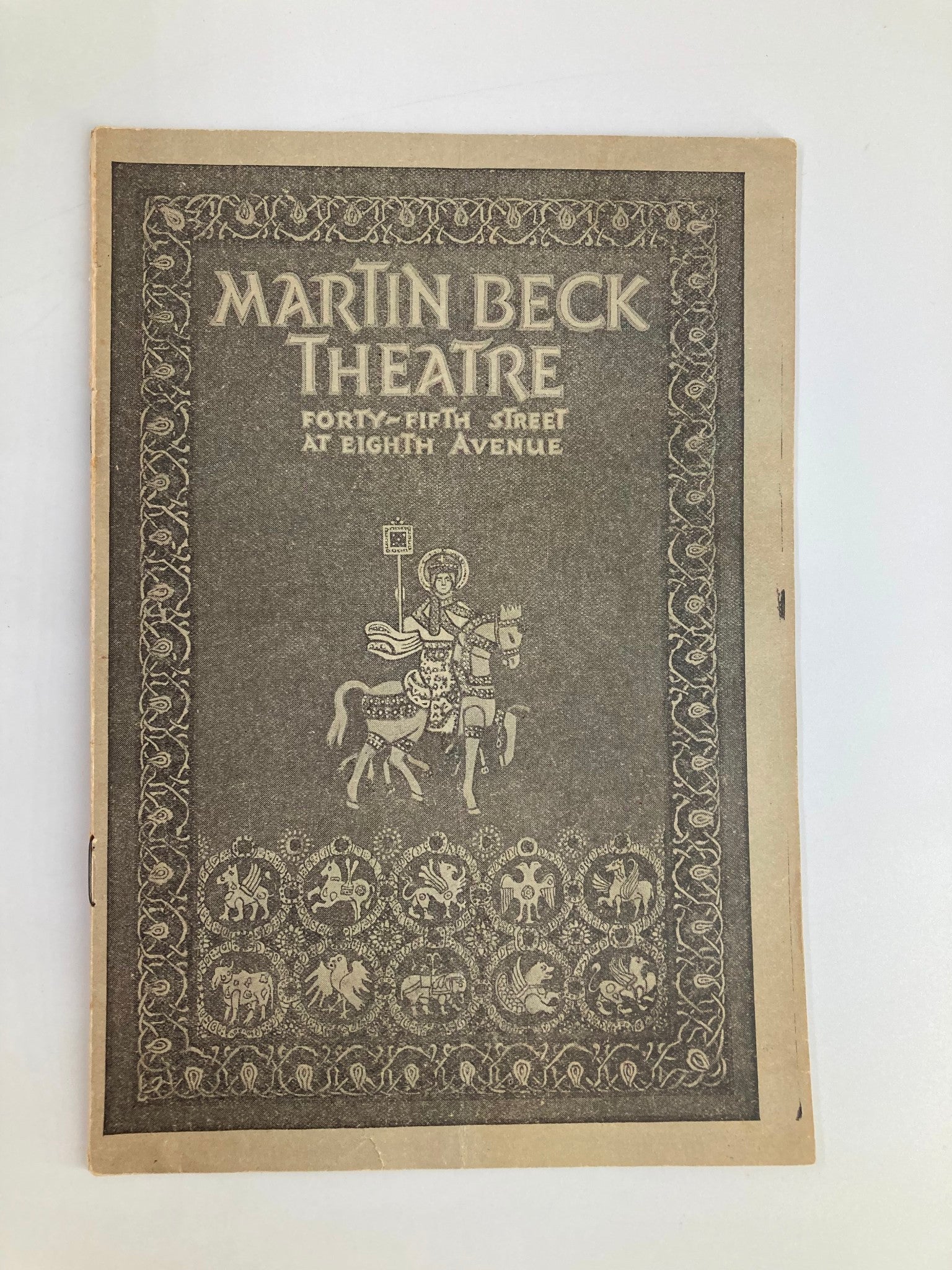 1925 Martin Beck Theatre Ada-May Musical Comedy Captain Jinks Joe E. Brown