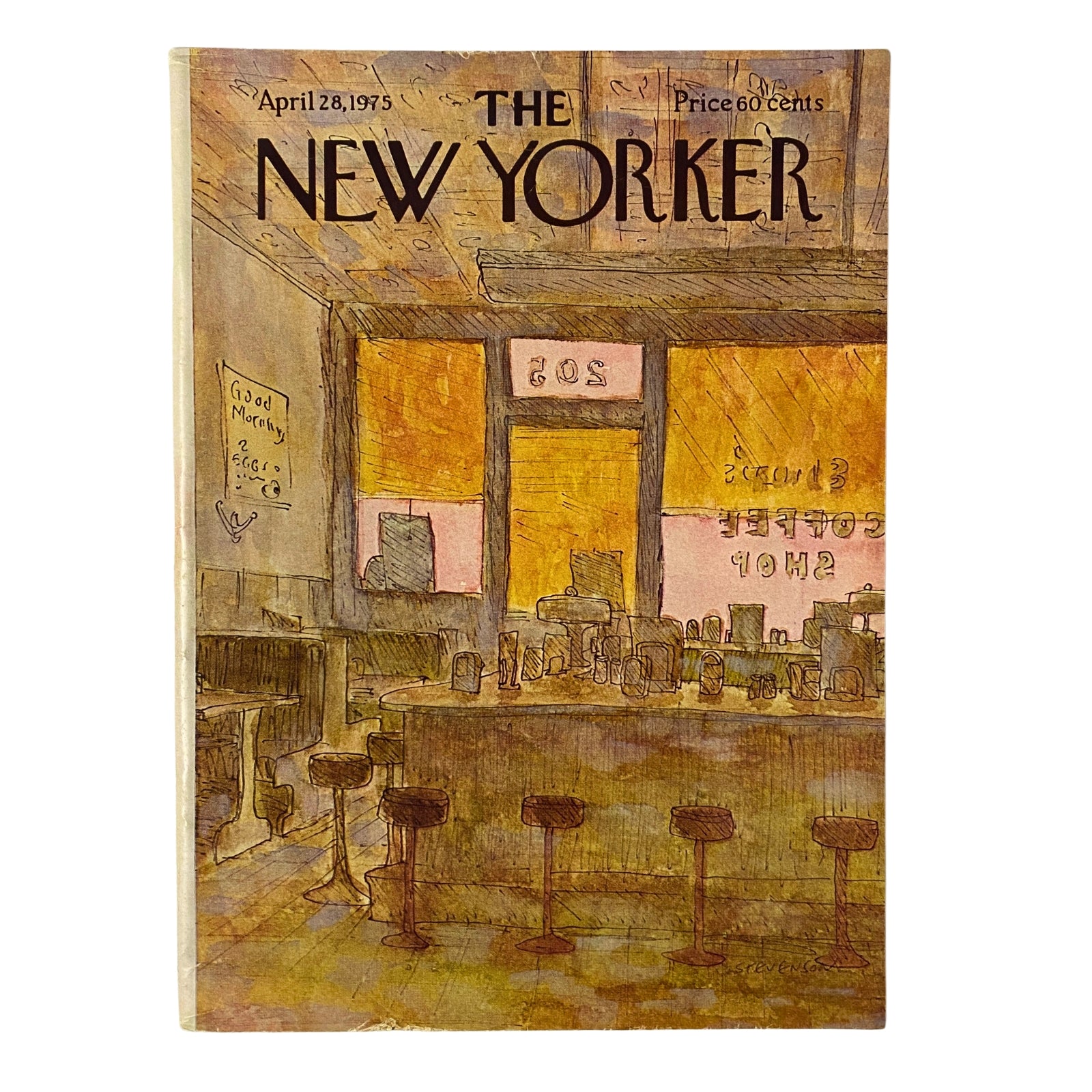 The New Yorker Full Magazine April 28, 1975 James Stevenson Cover