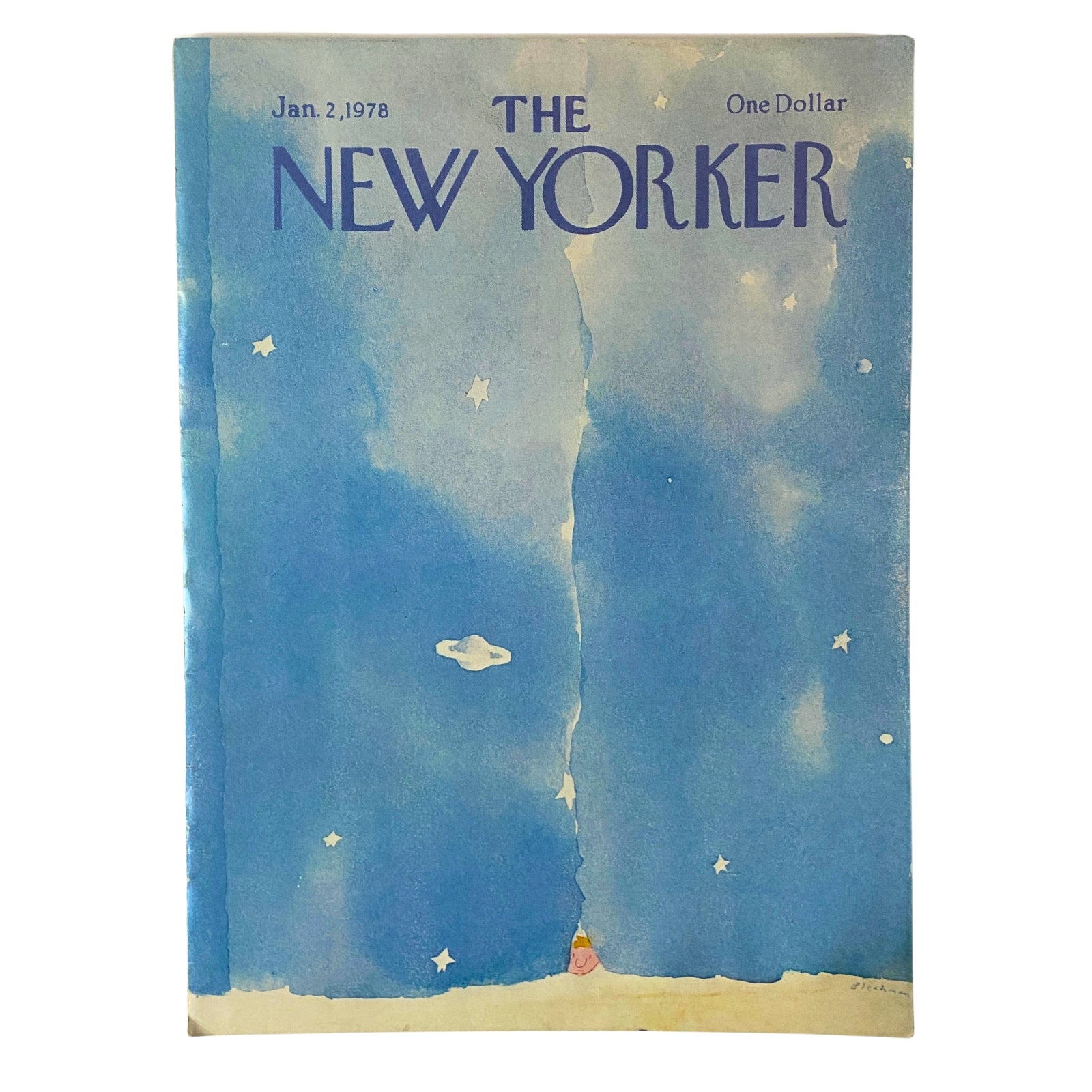 The New Yorker Full Magazine January 2, 1978 R.O. Blechman Cover