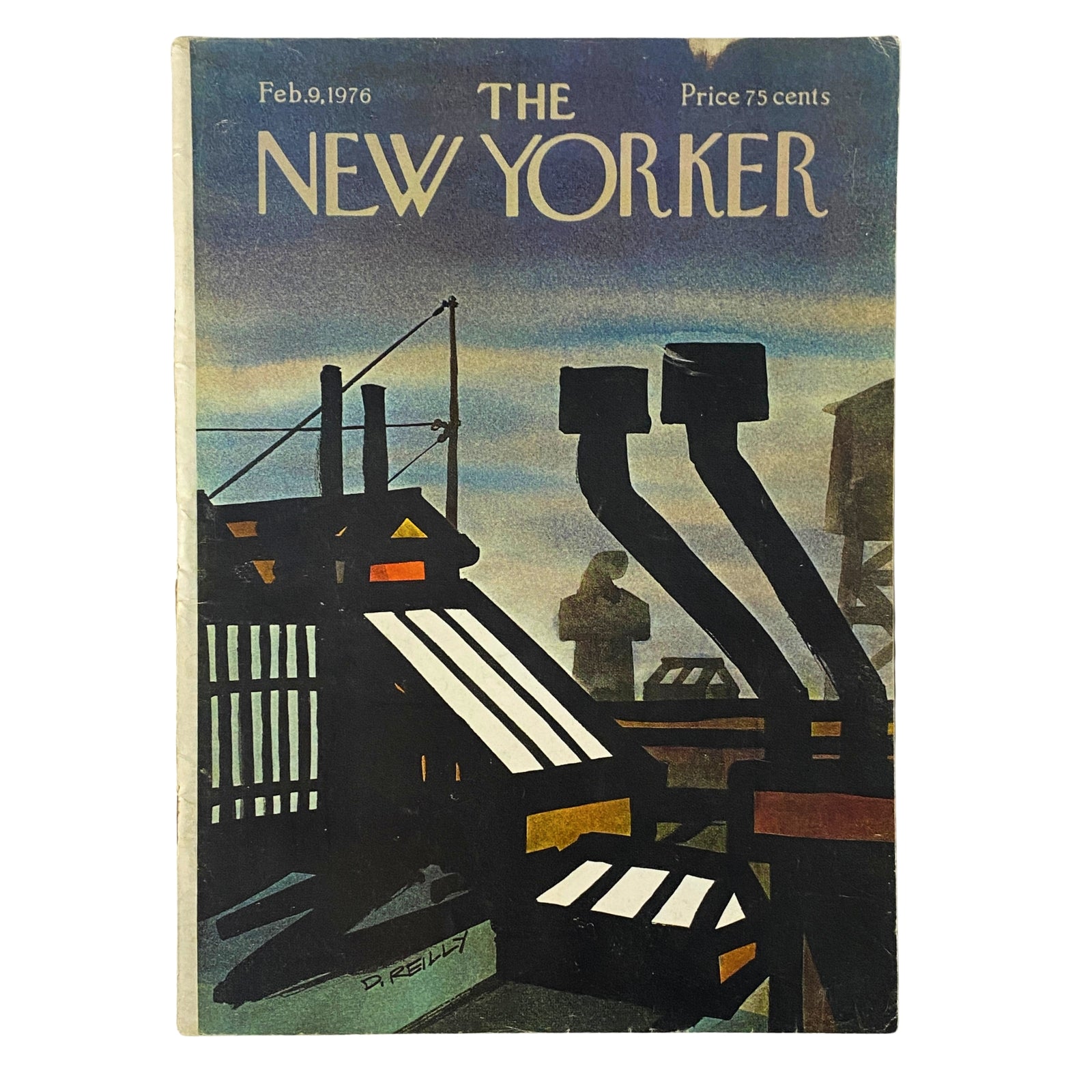 The New Yorker Full Magazine February 9, 1976 Donald Reilly Cover