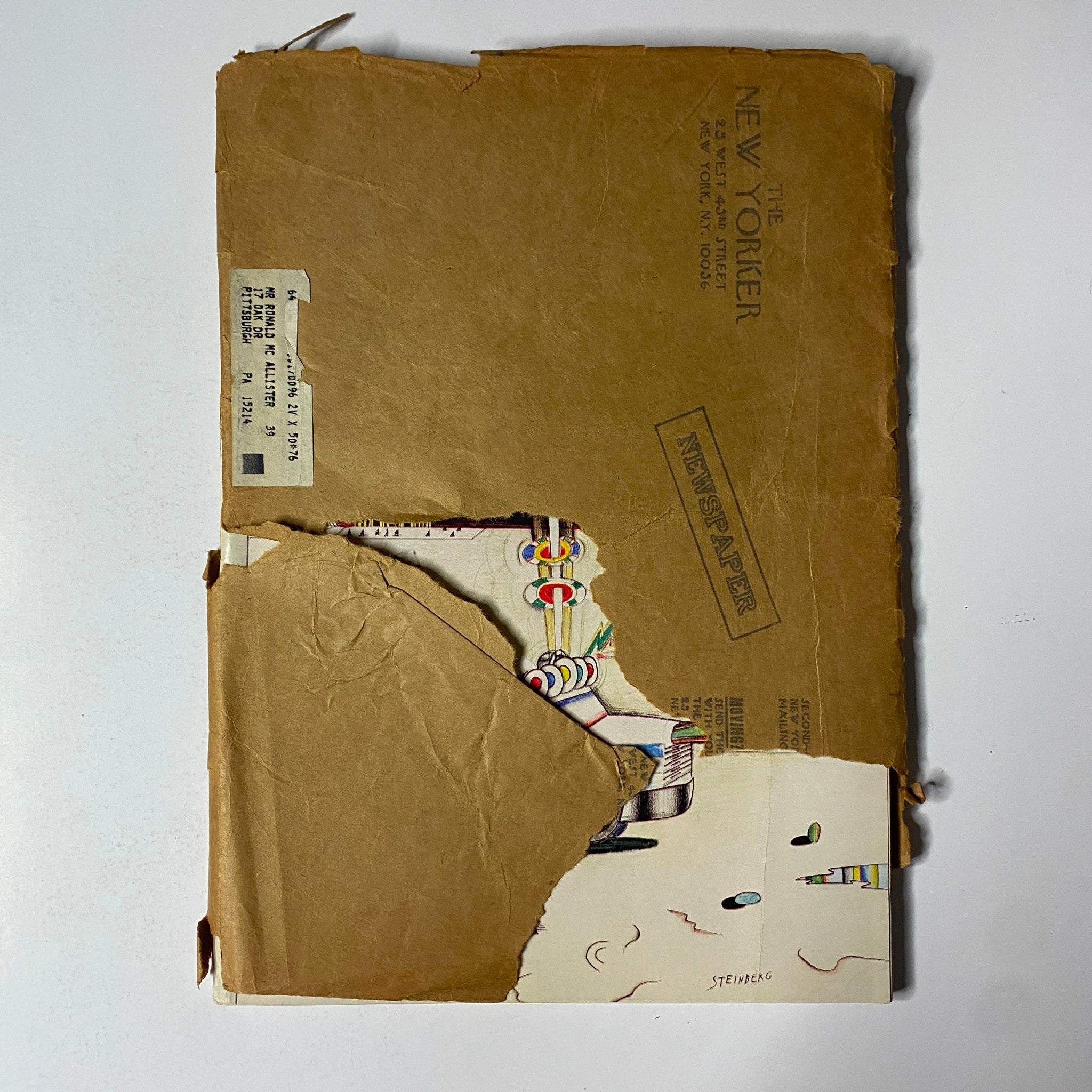 The New Yorker Full Magazine March 13, 1978 Saul Steinberg Cover