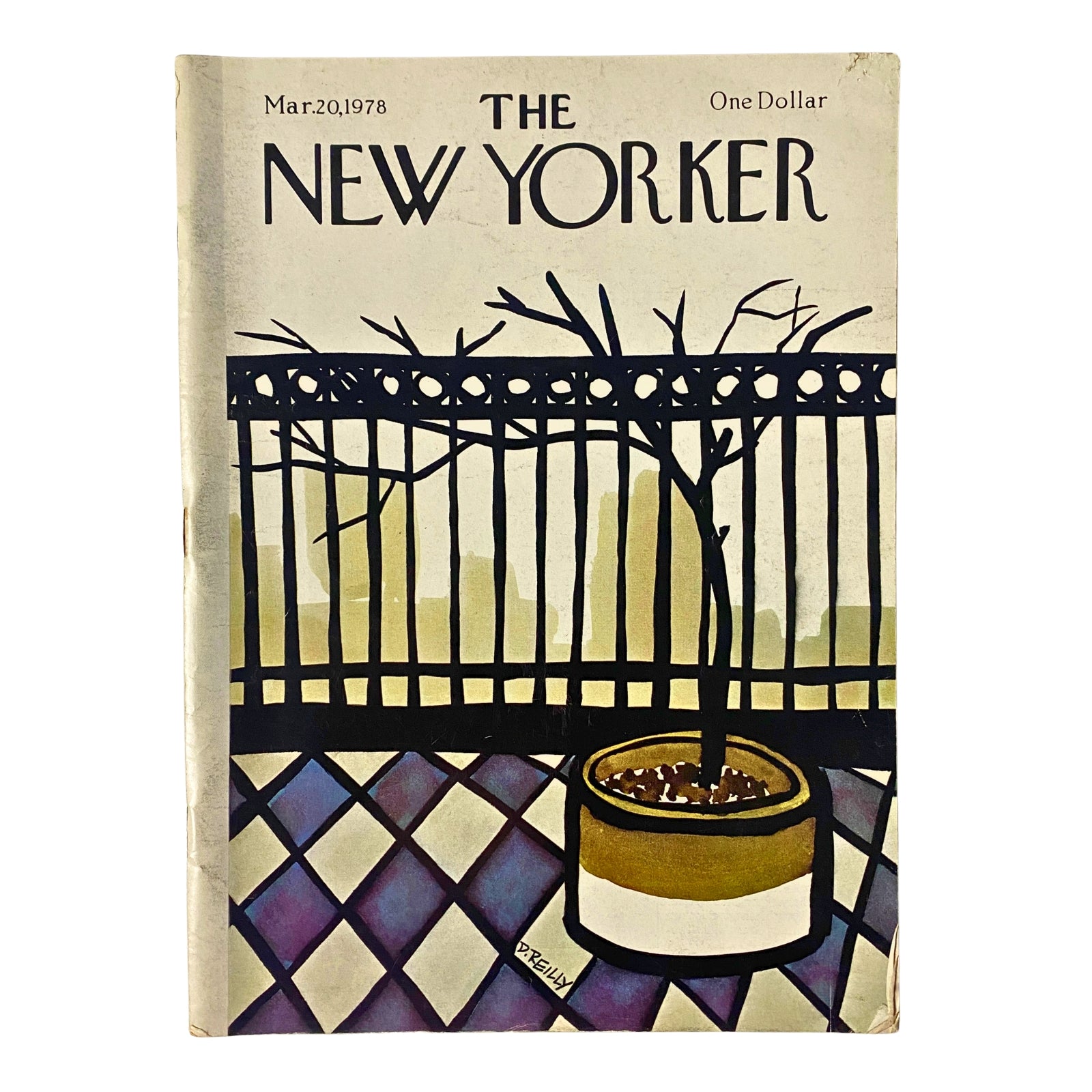 The New Yorker Full Magazine March 20, 1978 Donald Reilly Cover