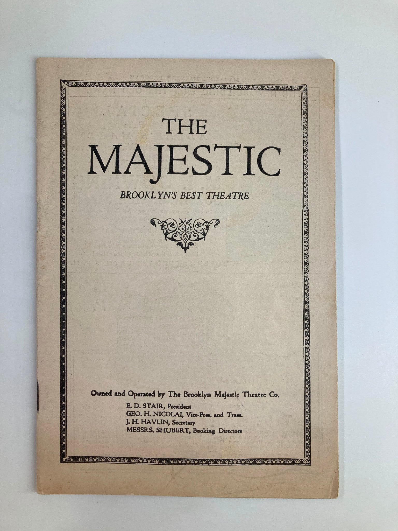 1922 The Majestic Theatre Charlotte Greenwood in Letty Pepper A Musical Comedy