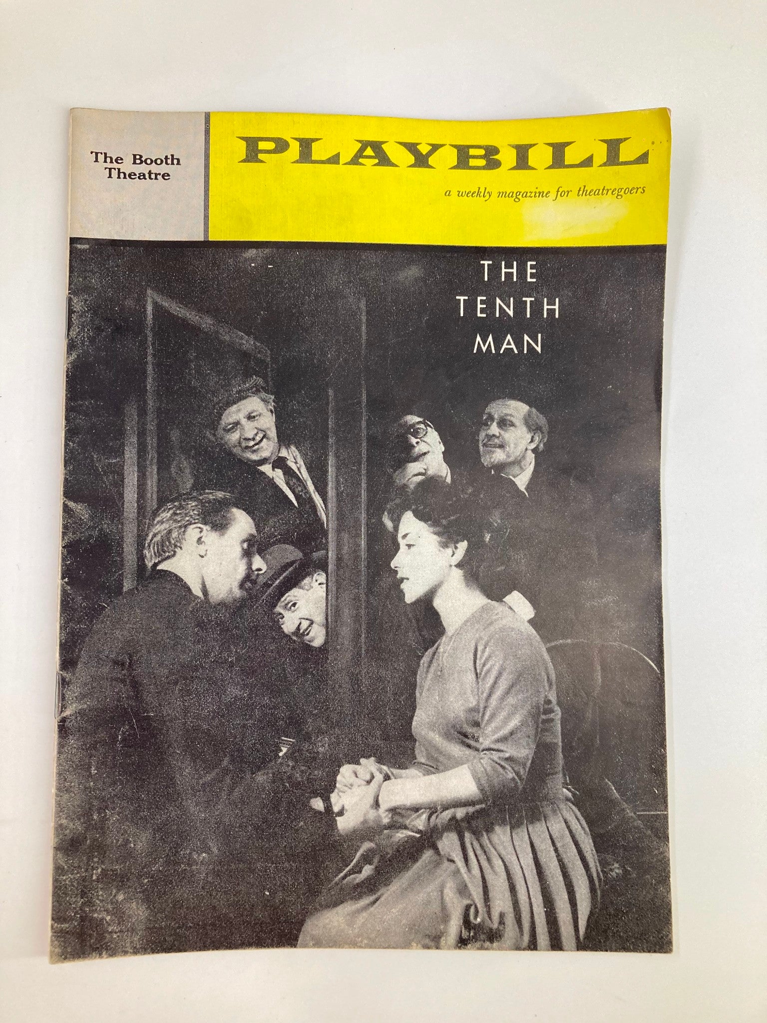 1960 Playbill The Booth Theatre Donald Harron in The Tenth Man by Tyrone Guthrie