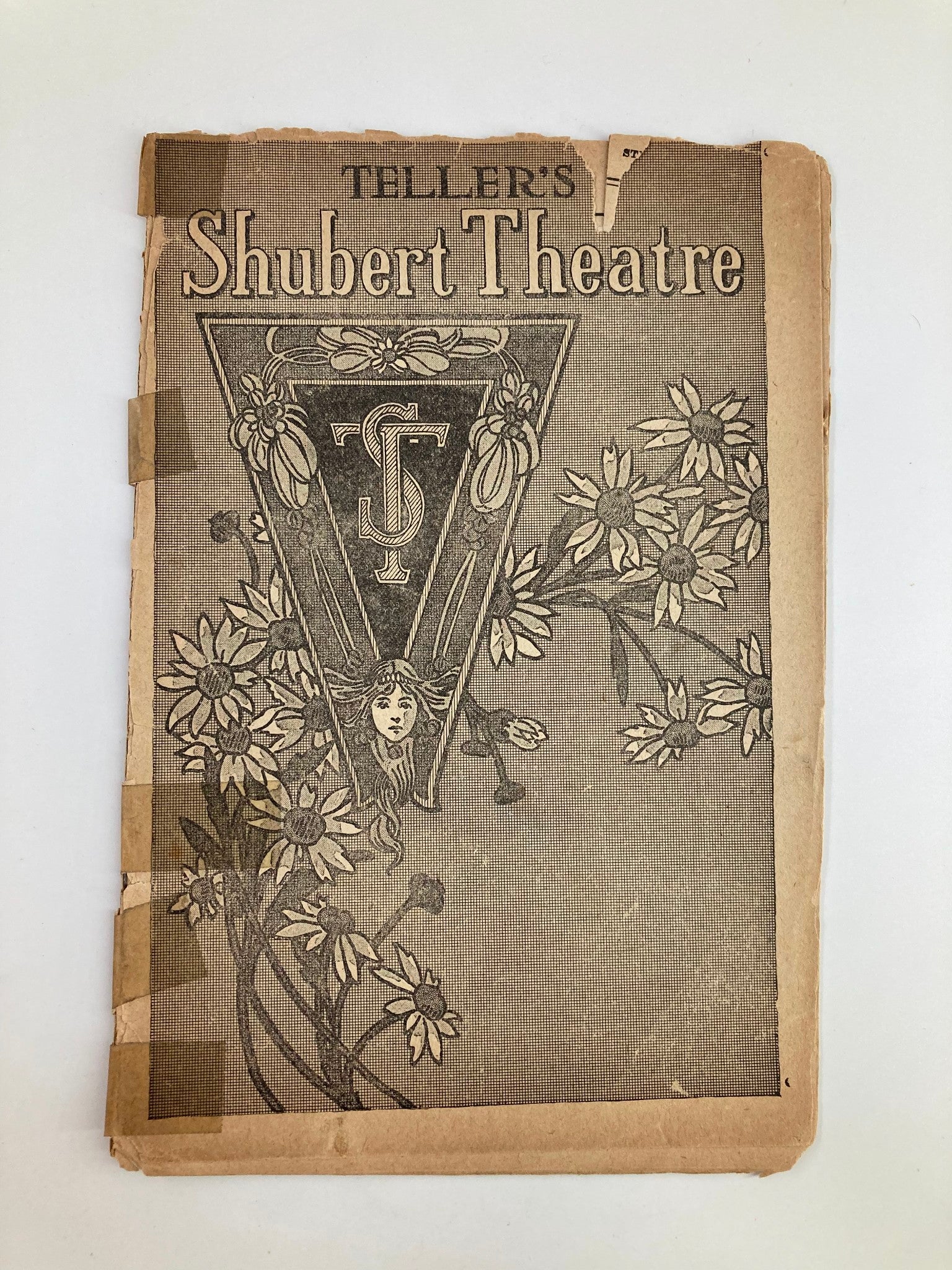 1917 Teller's Shubert Theatre Pollyanna The Glad Play by Catherine C. Cushing