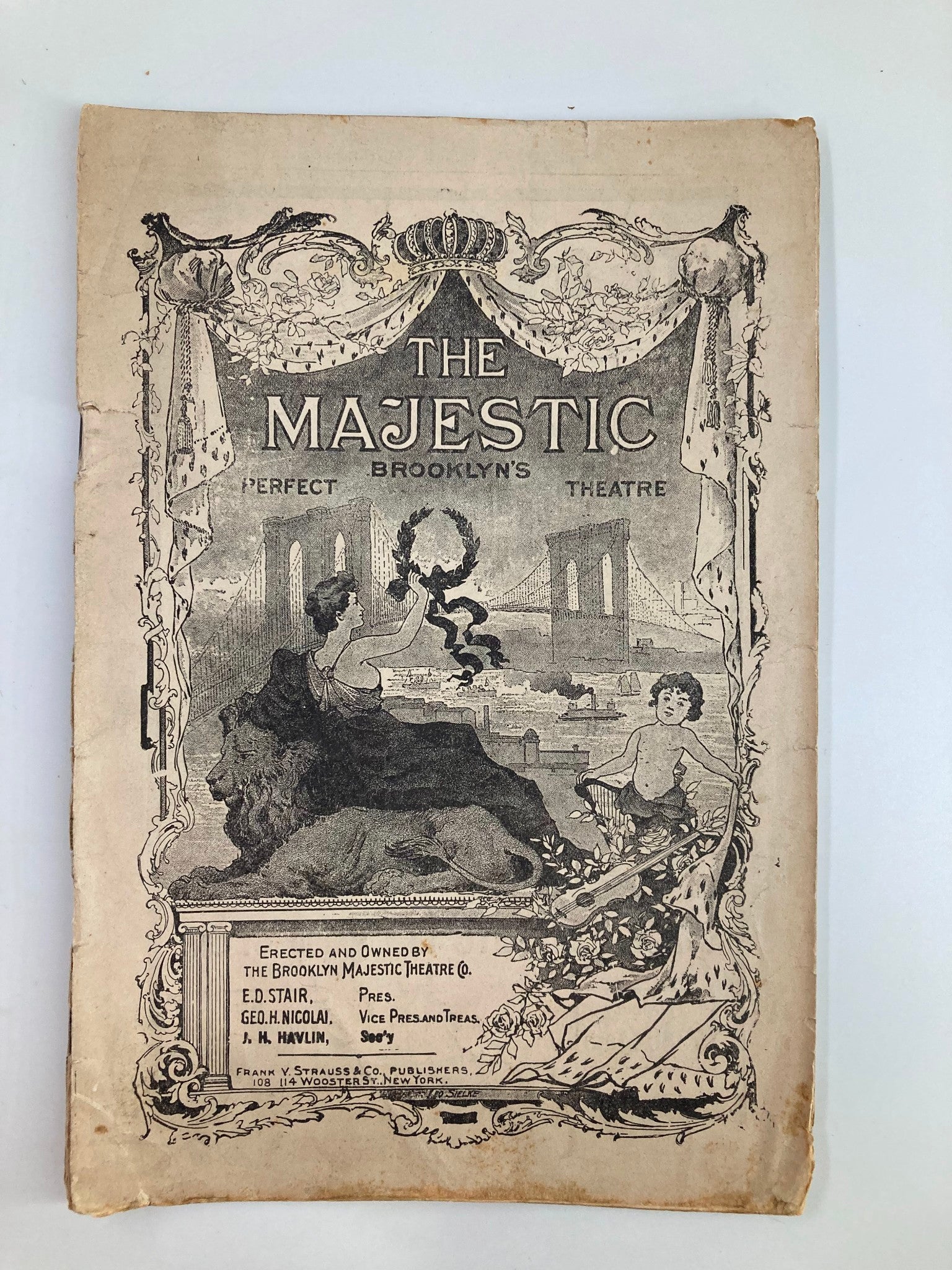 1913 The Majestic Theatre Snow White A Fairy-Tale Play by Jessie Braham White