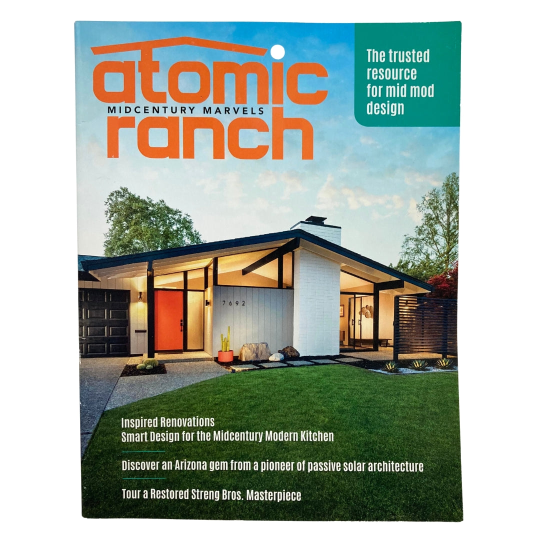 Atomic Ranch Magazine Fall 2019 Restored Streng Bros. Masterpiece VG No Label