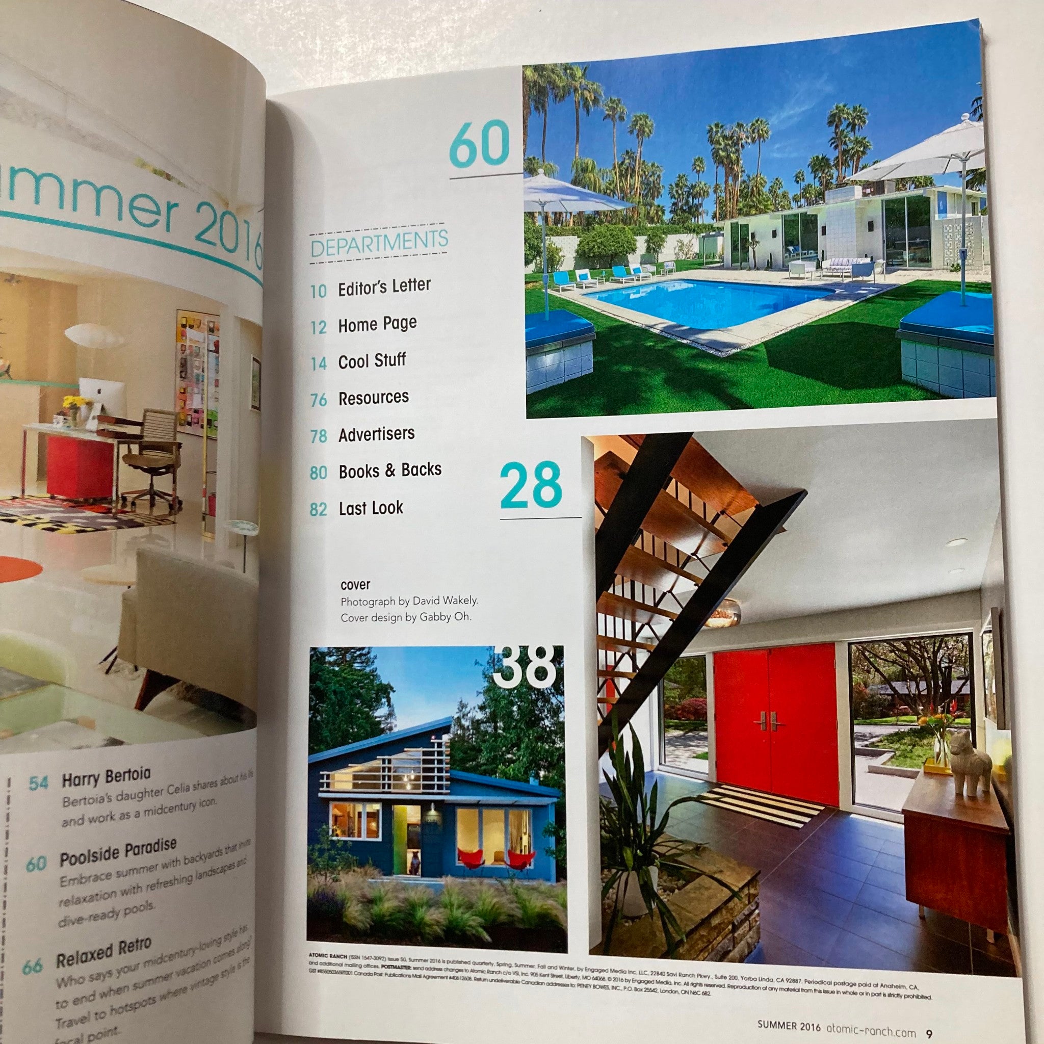 Atomic Ranch Magazine Summer 2016 Retro Vacation Hotspots VG No Label