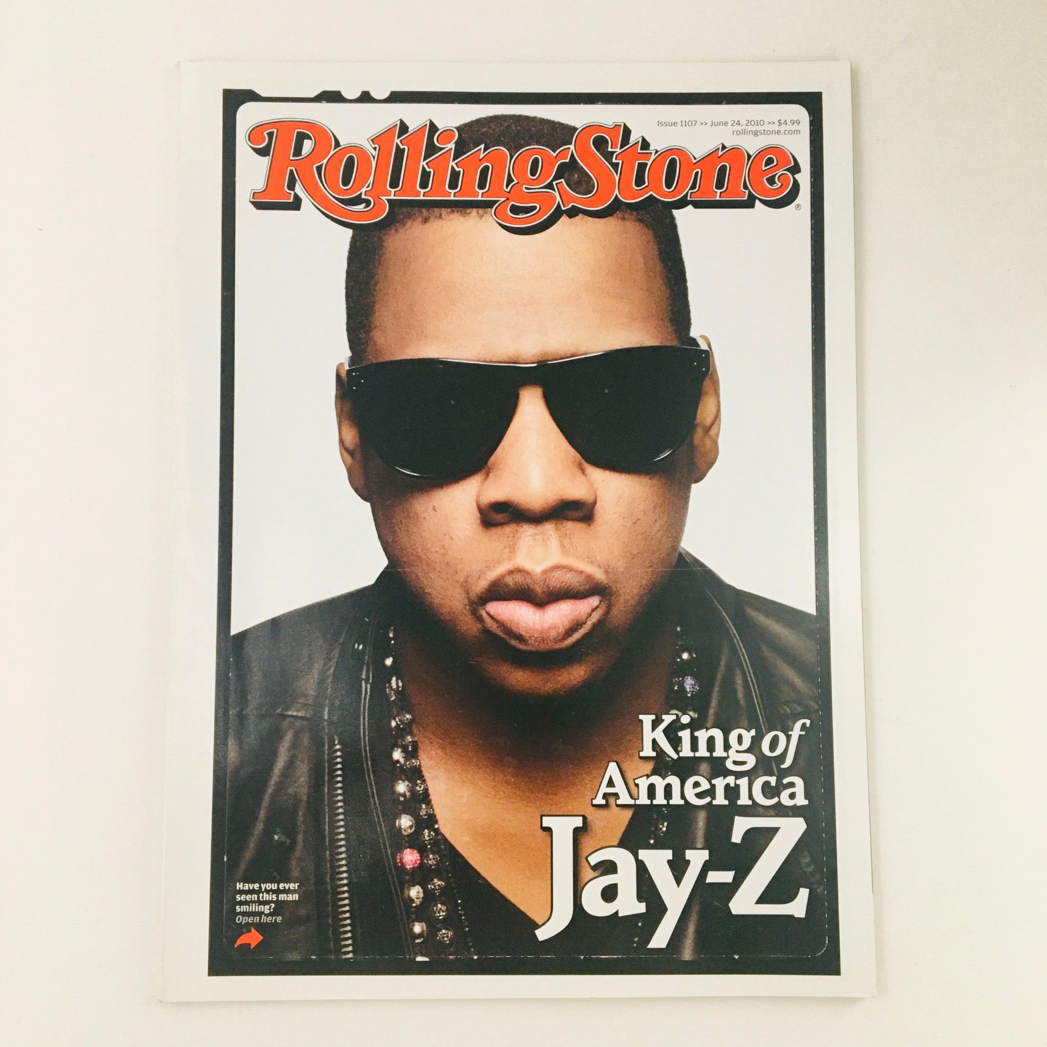 Rolling Stone Magazine June 24 2010 King of America Jay-Z, No Label VG