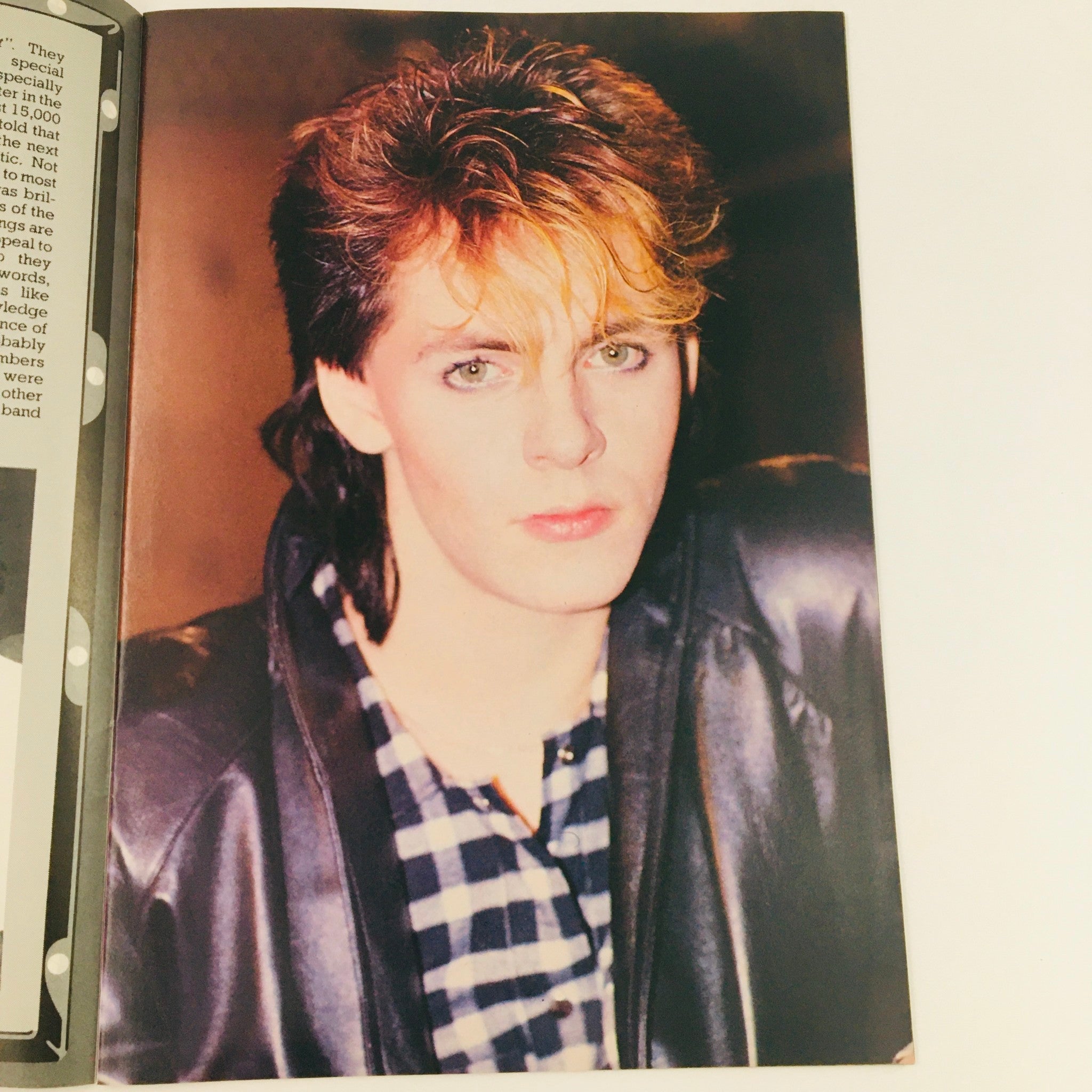 Limited Edition Poster Magazine #13 Duran Duran Simon Le Bon, No Label VG