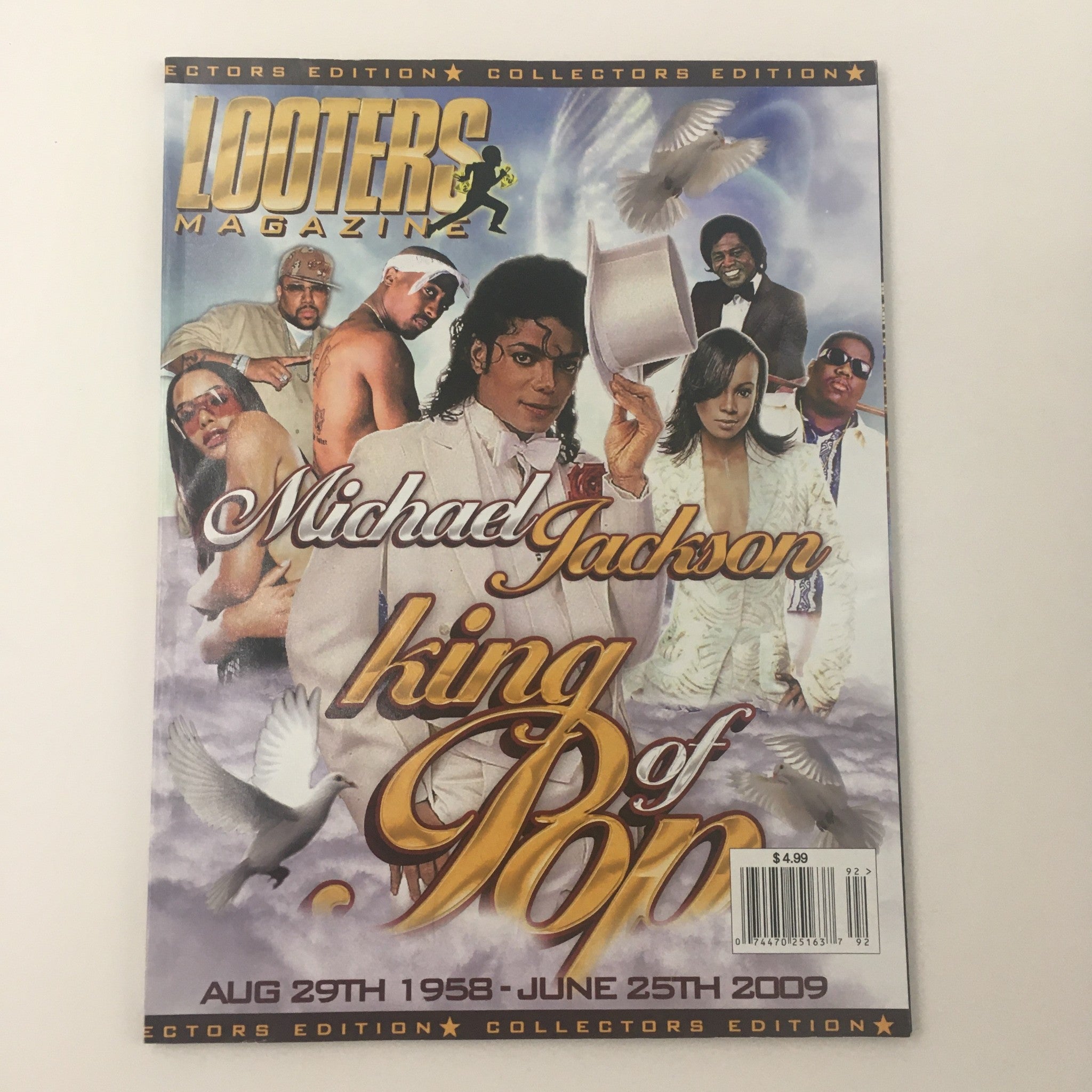 Looters Magazine 2009 Michael Jackson King of Pop 1958-2009, No Label