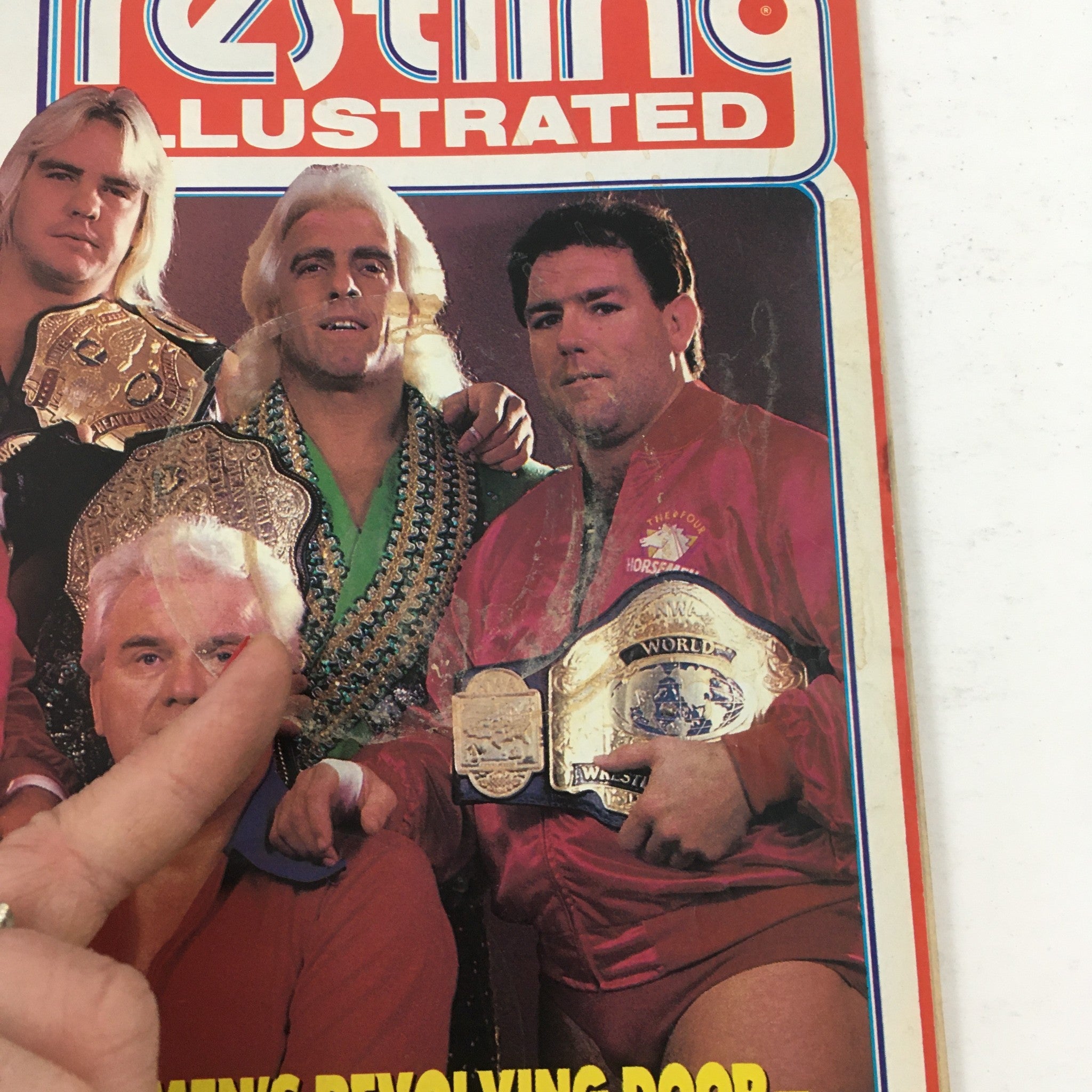 Pro Wrestling Illustrated Magazine December 1988 The Four Horsemen, No Label