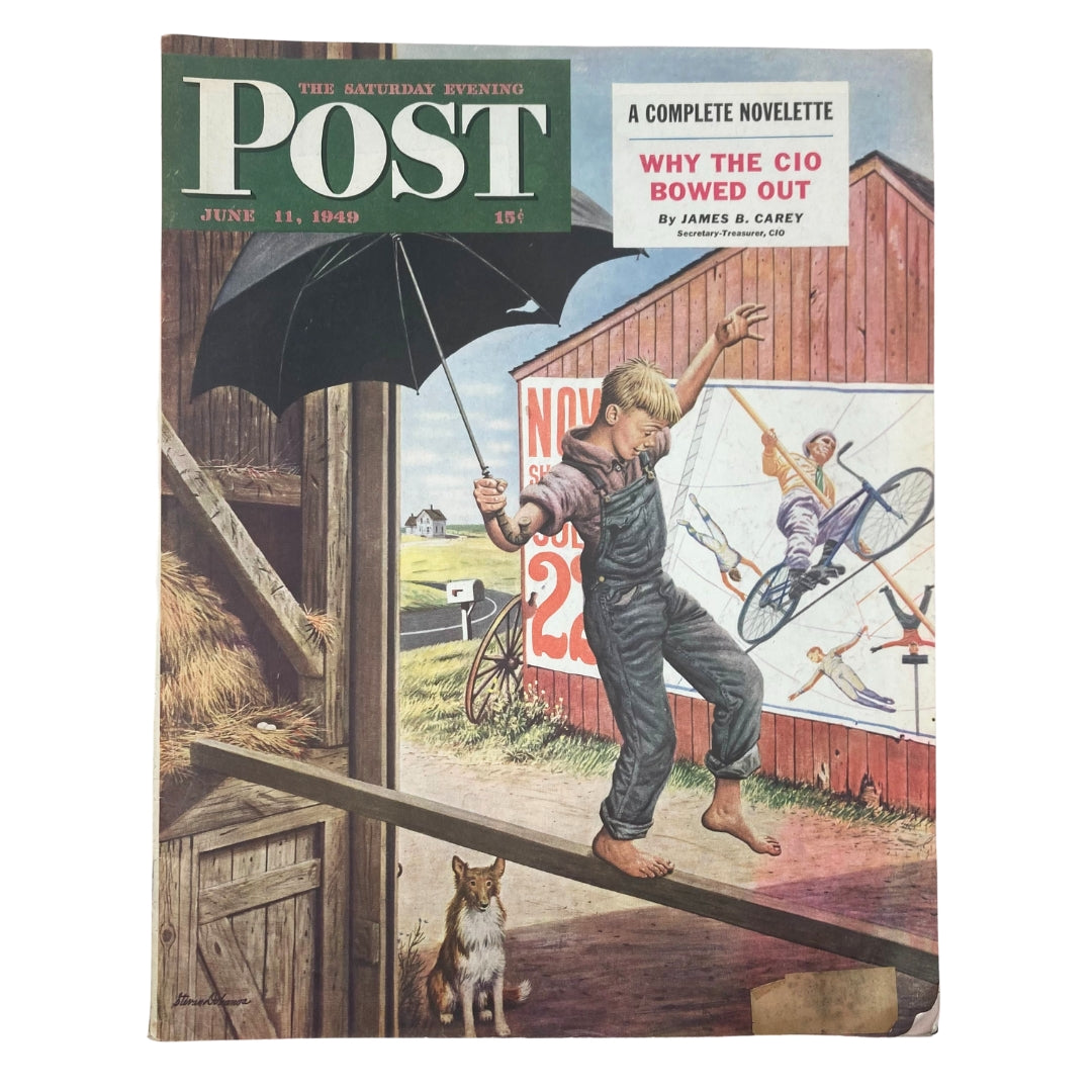 Saturday Evening Post Magazine June 11 1949 Brotherton Farm - Stevan Dohanos