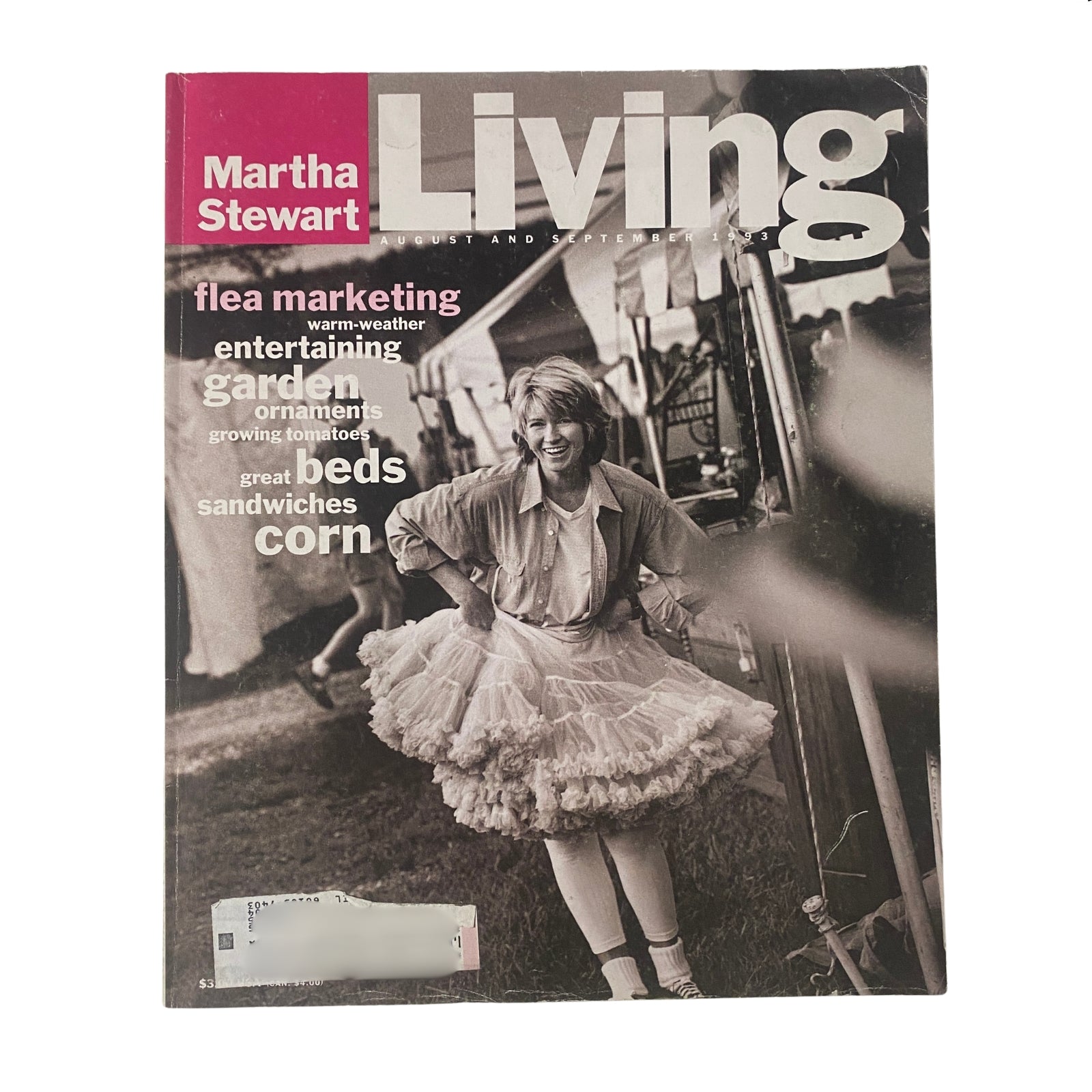 Martha Stewart Living Magazine September 1993 Martha Stewart Cover