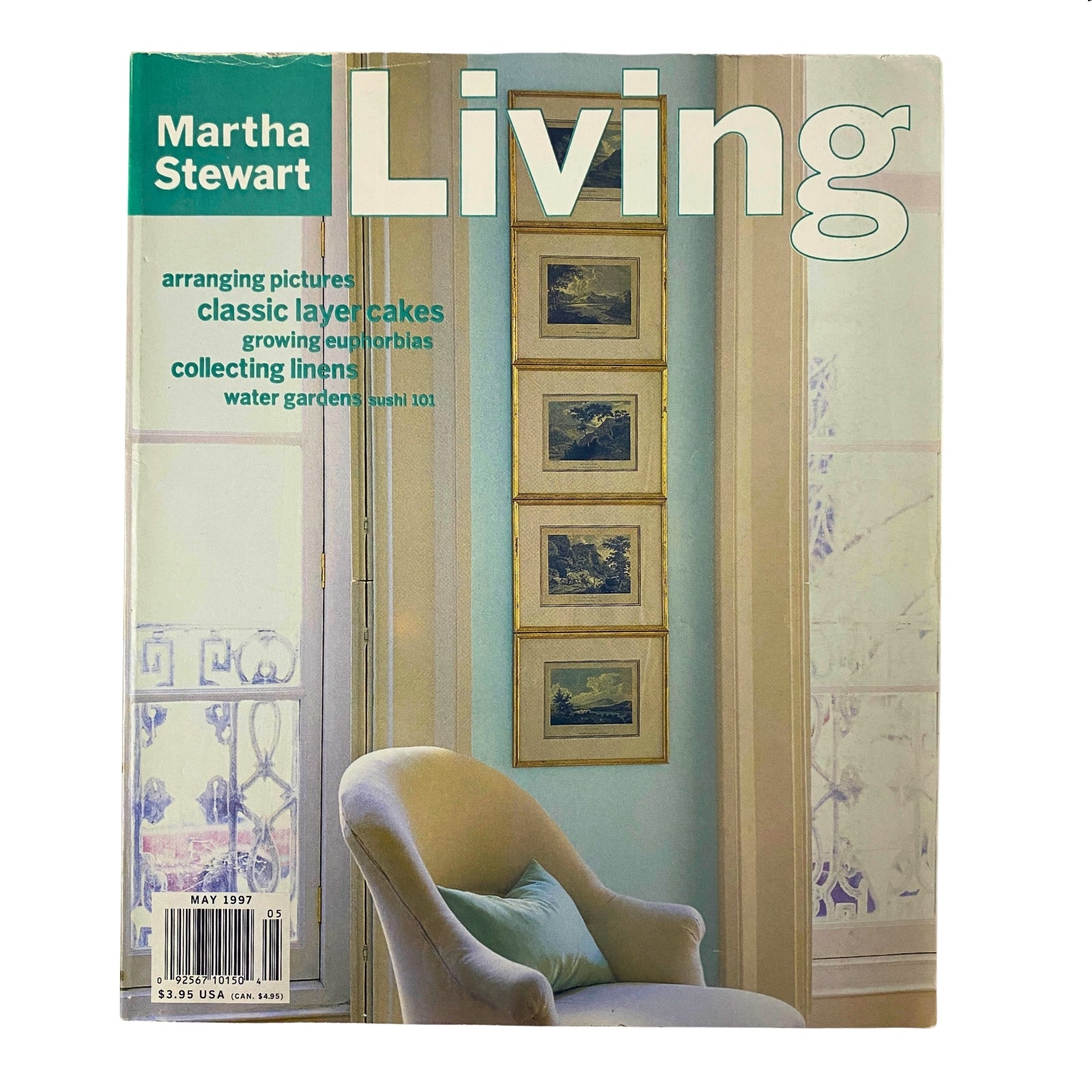 Martha Stewart Living Magazine May 1997 Classic Layer Cakes No Label