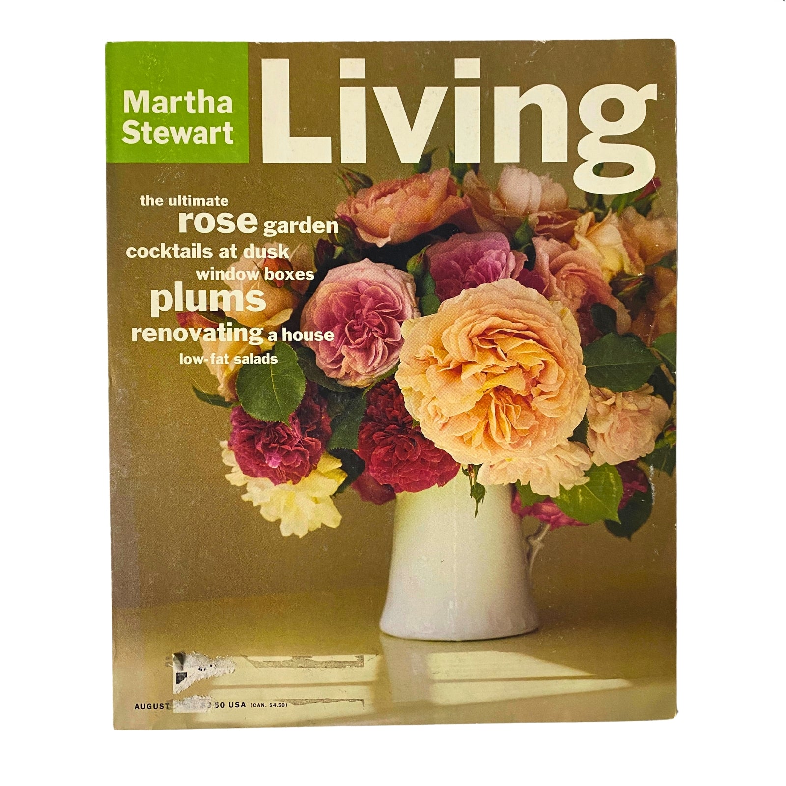Martha Stewart Living Magazine August 1994 The Ultimate Rose Garden