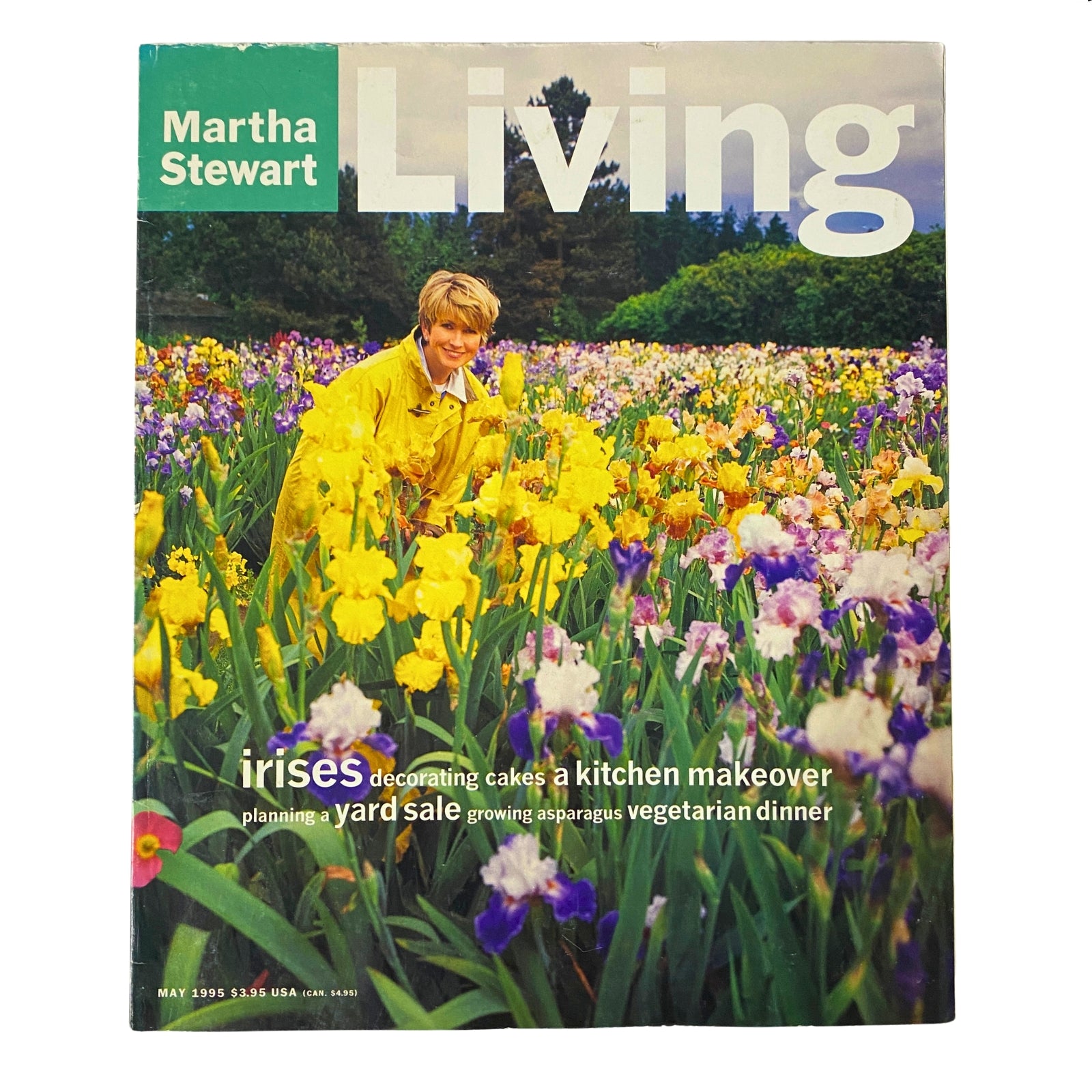 Martha Stewart Living Magazine May 1995 Martha Stewart Cover No Label