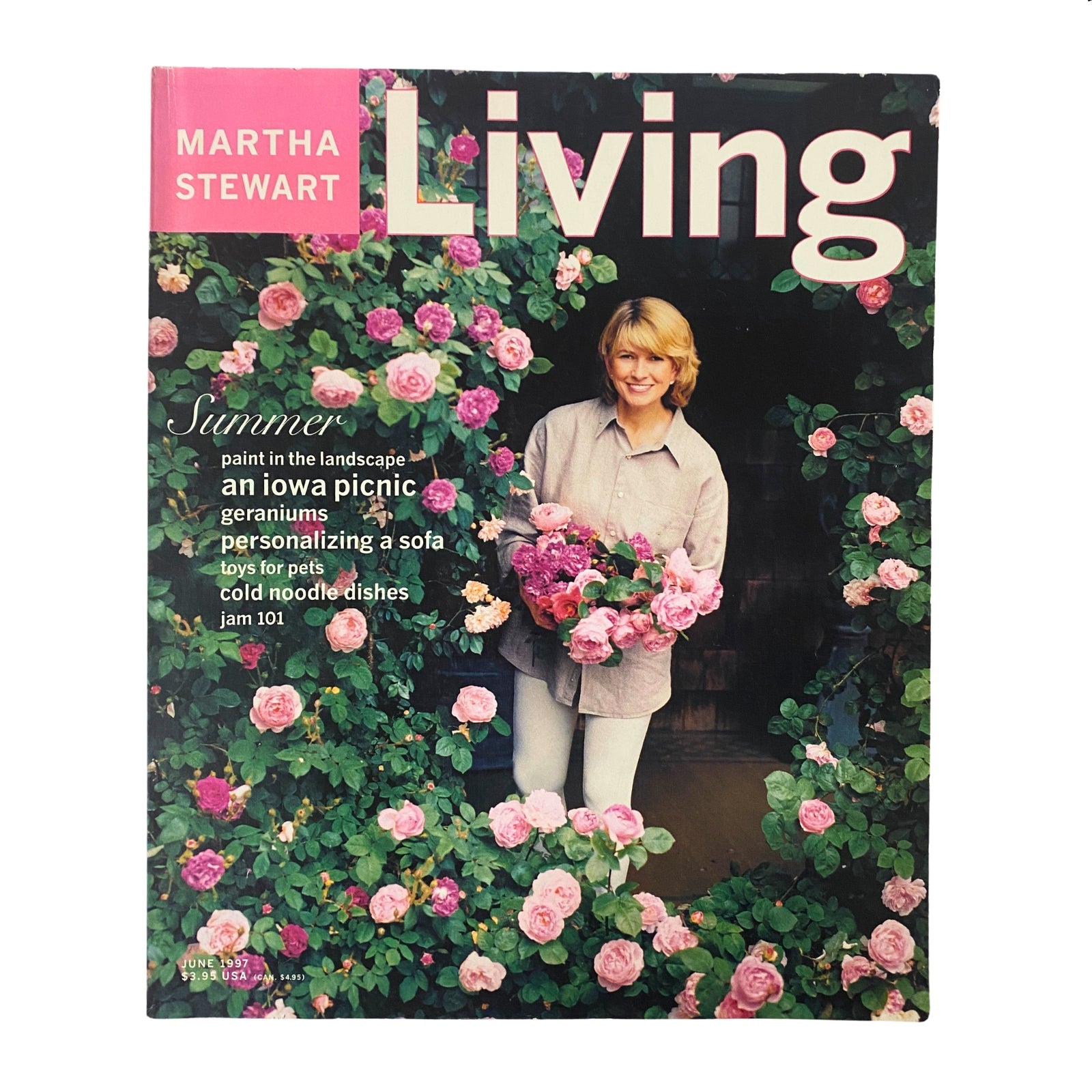 Martha Stewart Living Magazine June 1997 Paint in the Landscape No Label VG