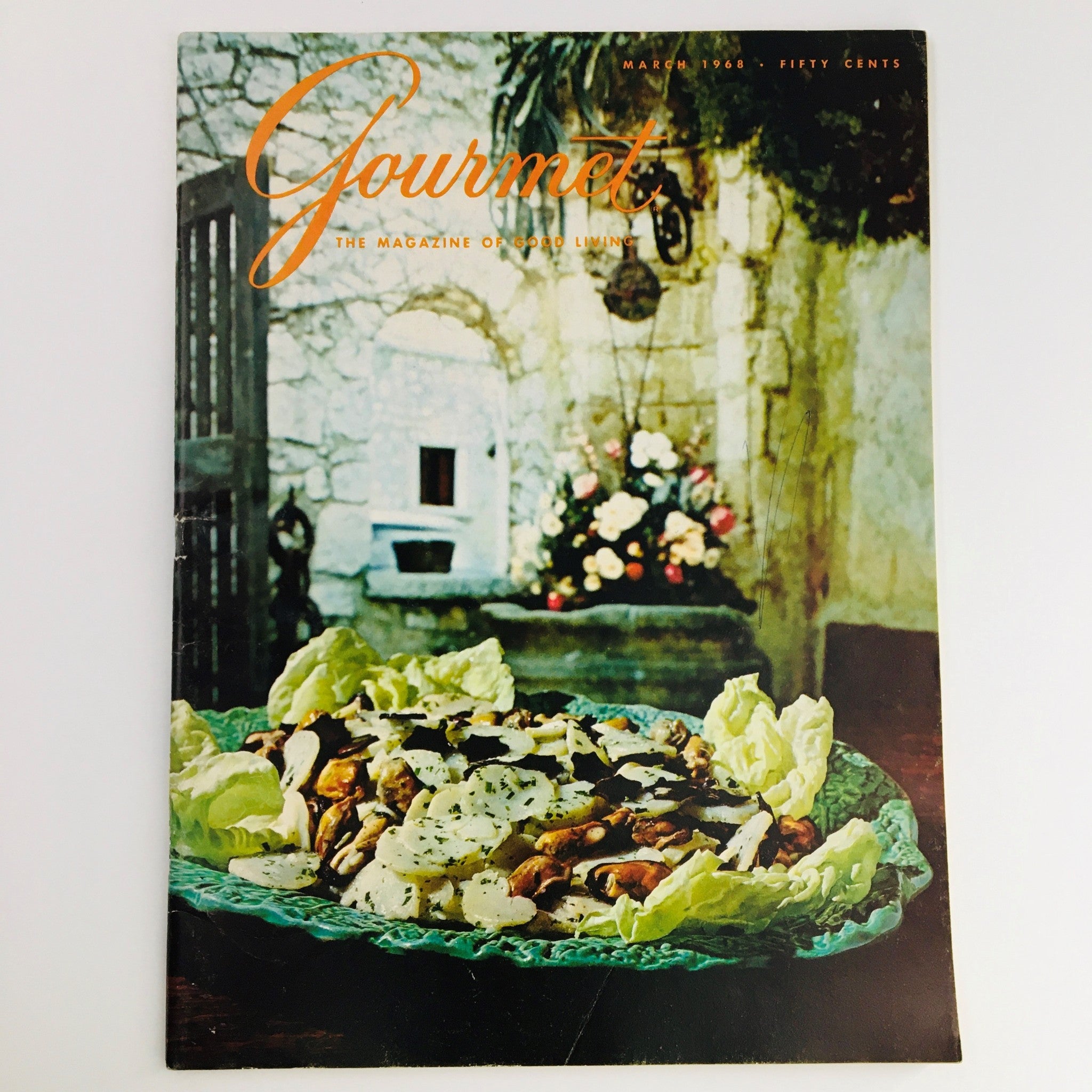 Gourmet Magazine of Good Living March 1968 The Isle of Contrasts, No Label