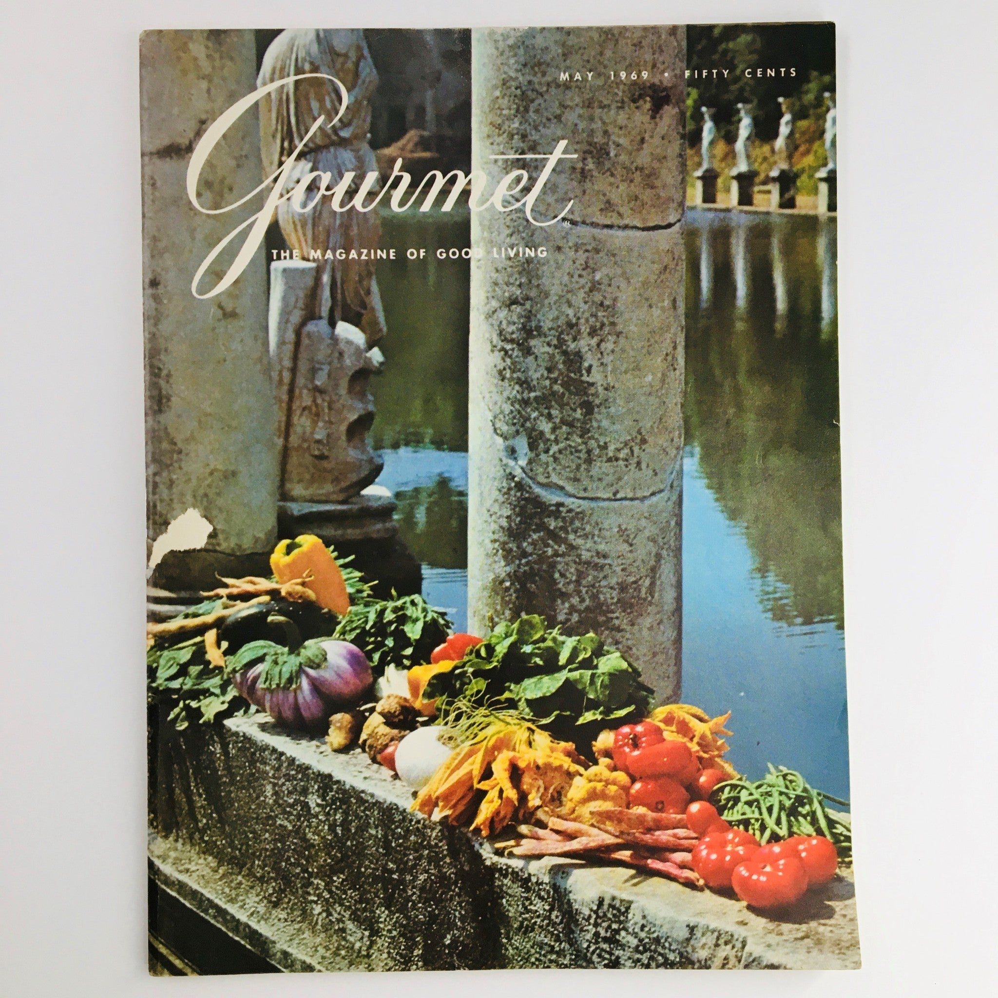 Gourmet Magazine of Good Living May 1969 A Handful of Italian, No Label VG