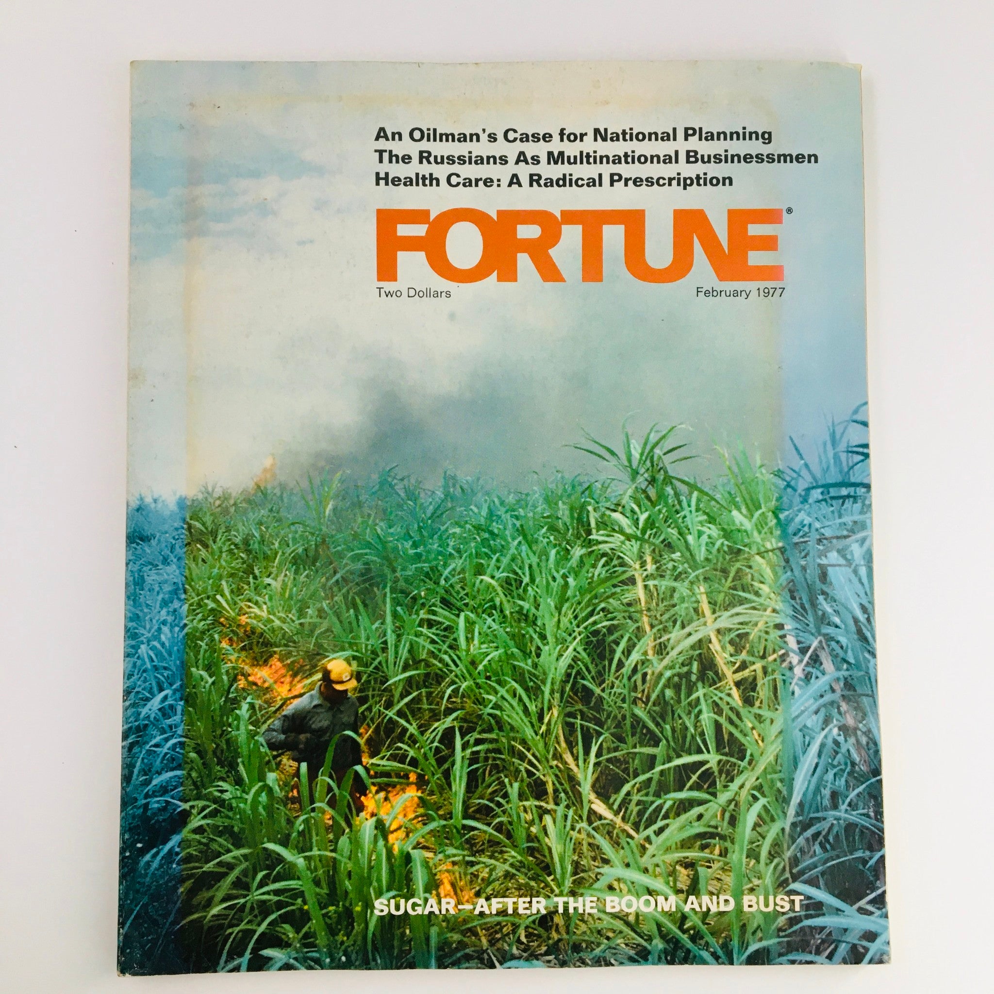 Fortune Magazine February 1977 Sugar After The Boom and Bust, No Label